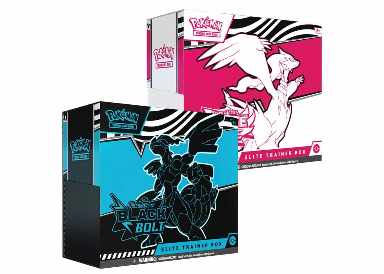 Pokémon Scarlet & Violet Black Bolt & White Flare Elite Trainer Box - Mind Türkiye