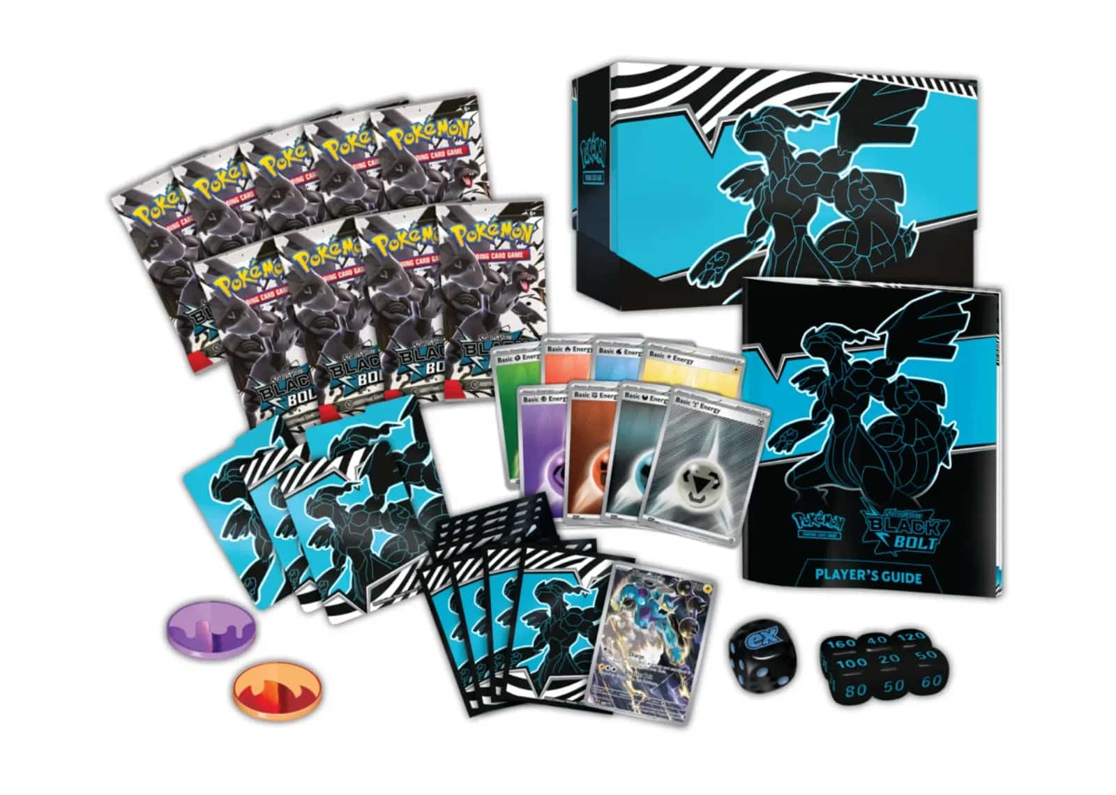 Pokémon Scarlet & Violet Black Bolt & White Flare Elite Trainer Box - Mind Türkiye