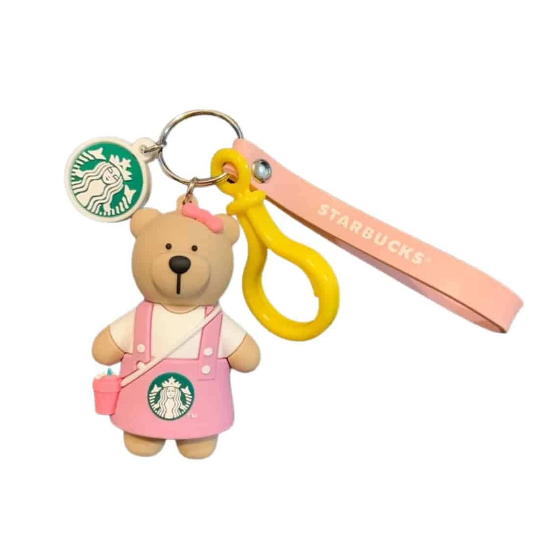 Starbucks Bearista Keychain – Bear Keychain - Mind Türkiye