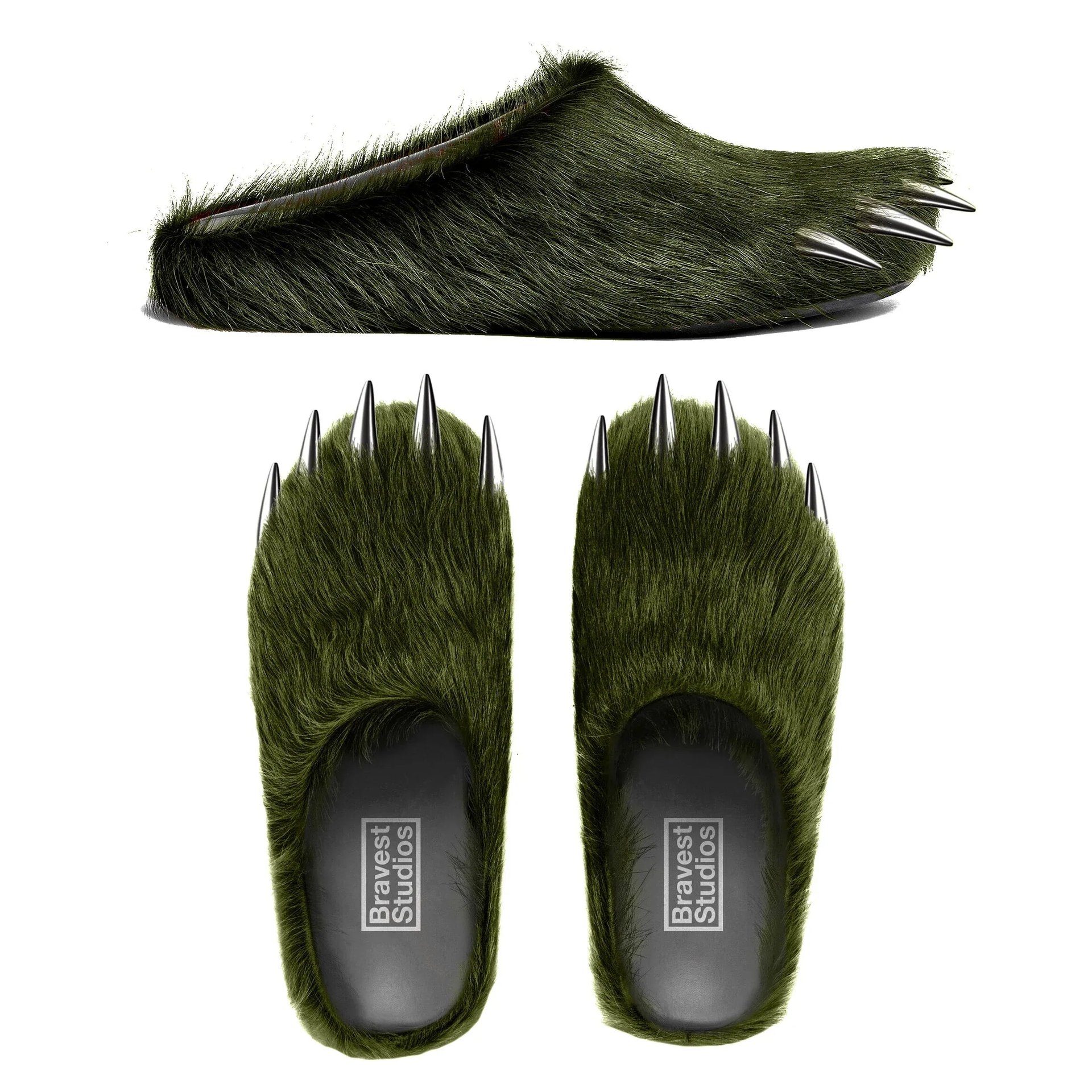 GREEN BEAR CLAW MULES - Mind Türkiye