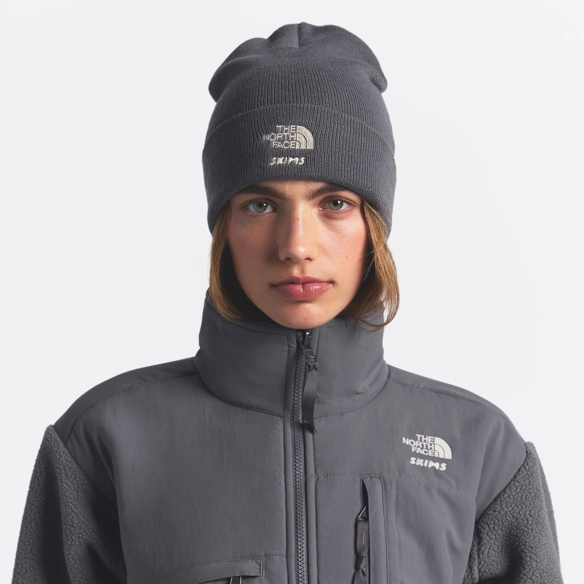 THE NORTH FACE X SKIMS BEANIE | GUNMETAL - Mind Türkiye