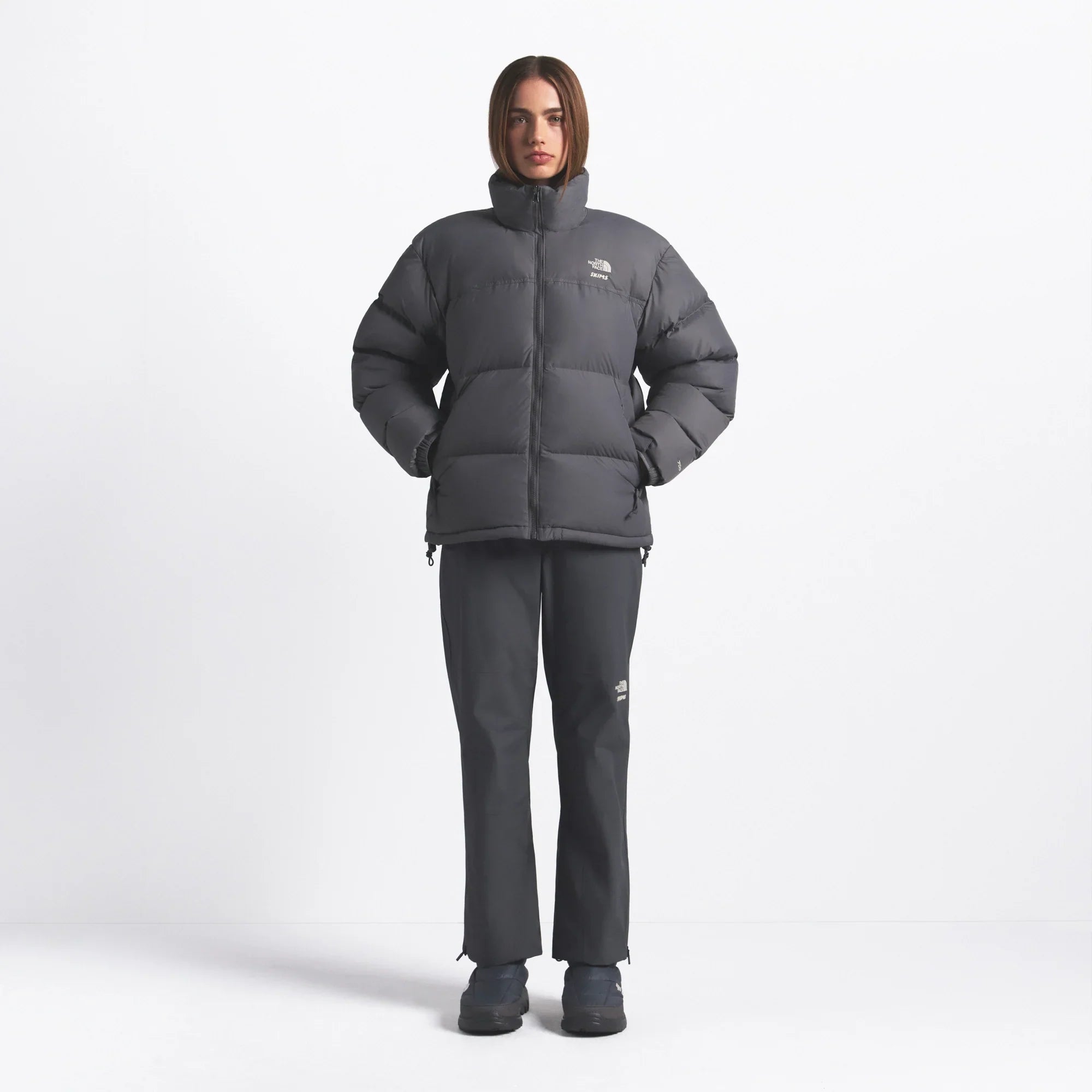 THE NORTH FACE X SKIMS 1996 NUPTSE JACKET | GUNMETAL - Mind Türkiye