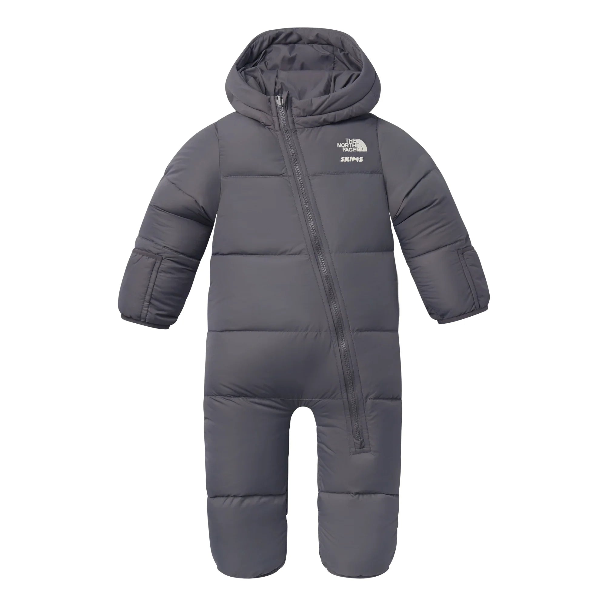THE NORTH FACE X SKIMS BABY 1996 NUPTSE ONE-PIECE | GUNMETAL - Mind Türkiye