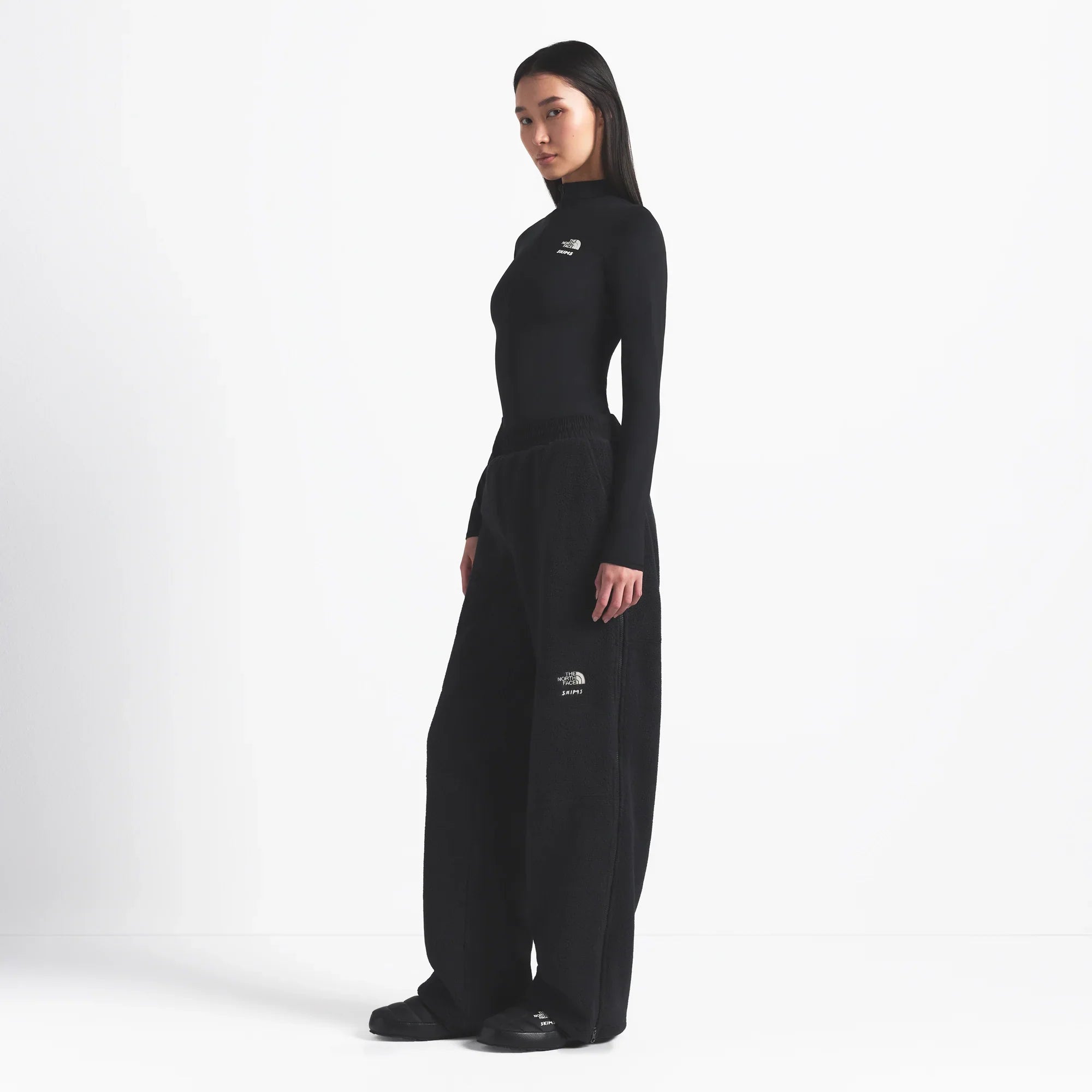 THE NORTH FACE X SKIMS 1995 DENALI FLEECE STRAIGHT LEG PANT | ONYX - Mind Türkiye