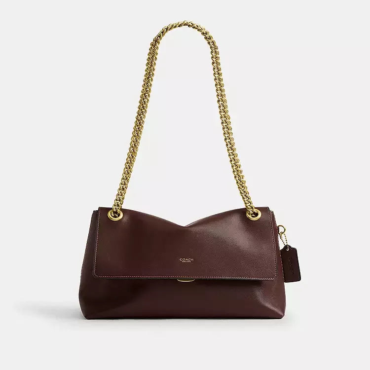 Coach Chelsea Shoulder Bag 30 – Brass/Maple - Mind Türkiye