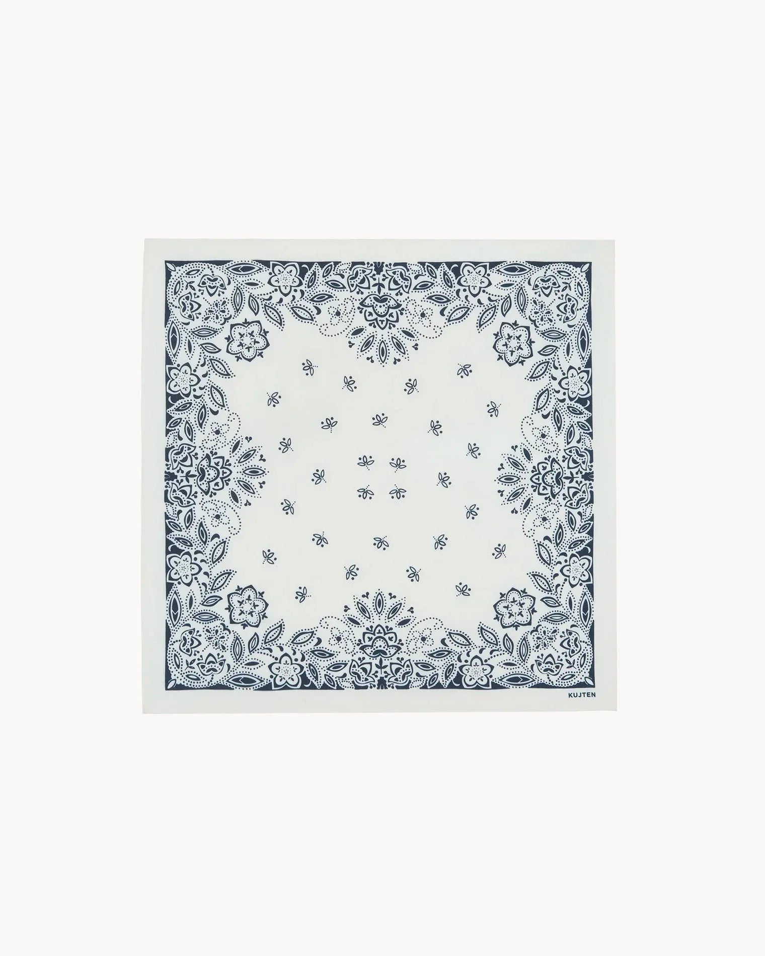 KUJTEN Small Bandana Heli White – Bandana - Mind Türkiye