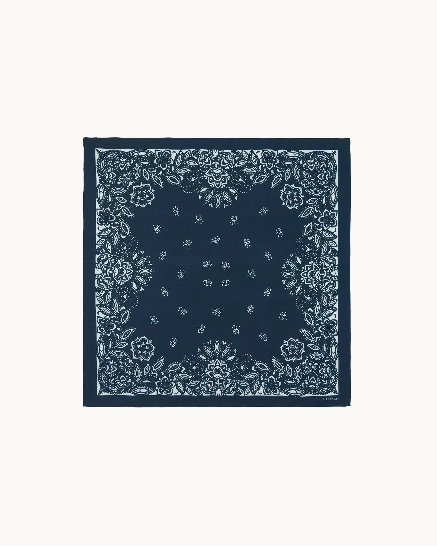 KUJTEN Small Bandana Heli Dark Navy Blue – Bandana - Mind Türkiye