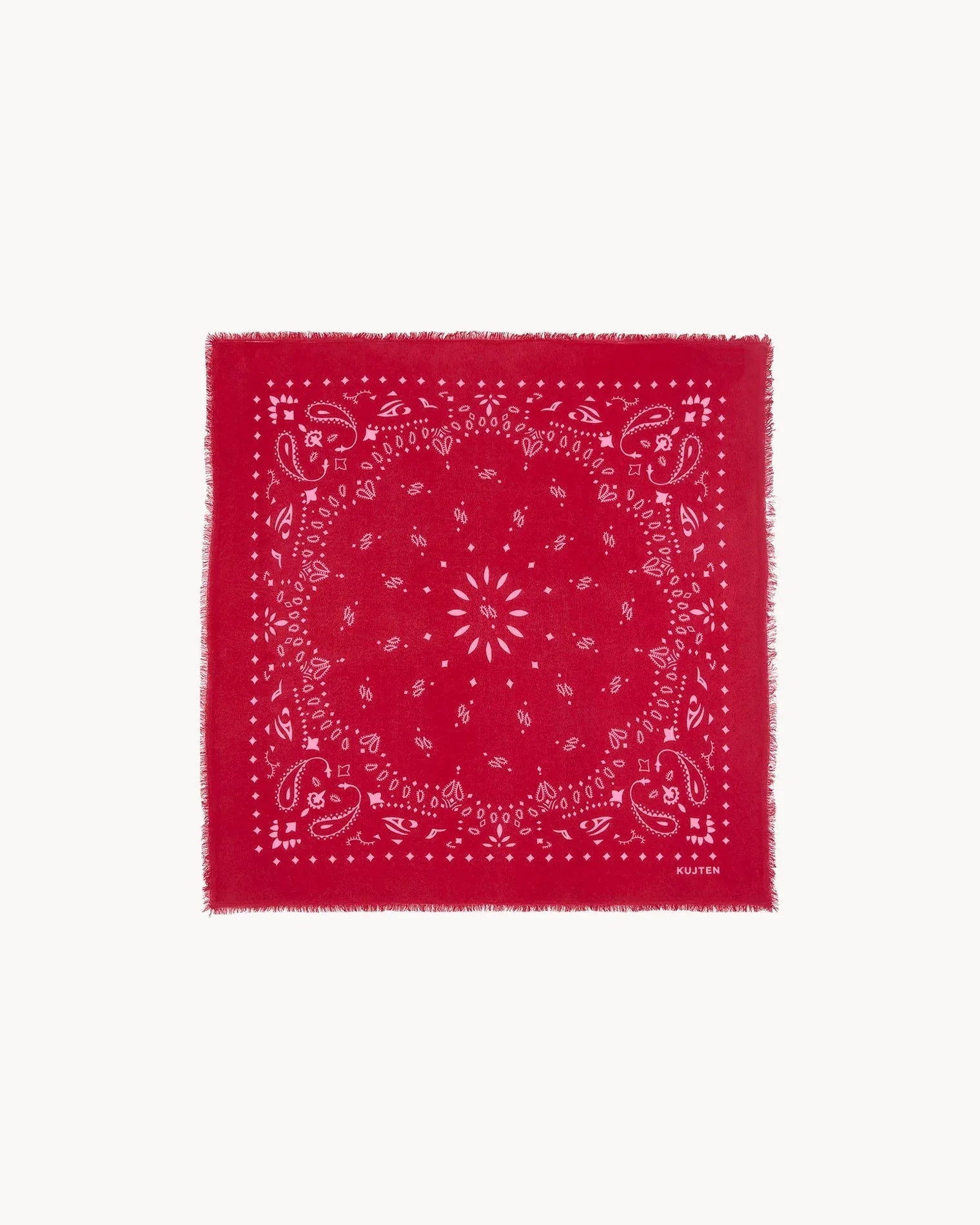 KUJTEN Small Bandana Hachi Red Pink – Bandana - Mind Türkiye