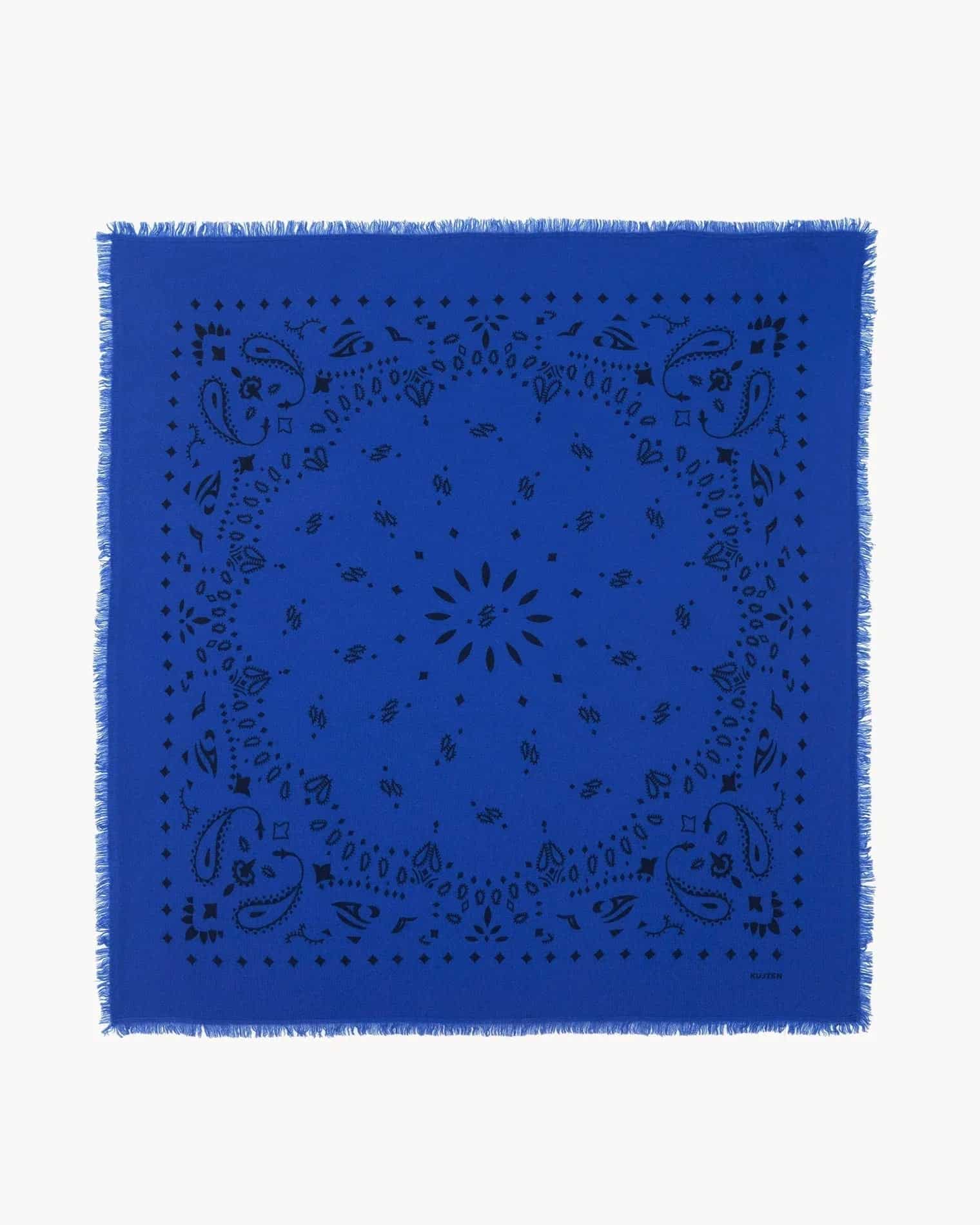 KUJTEN Bandana Hachiko Cobalt Blue – Bandana