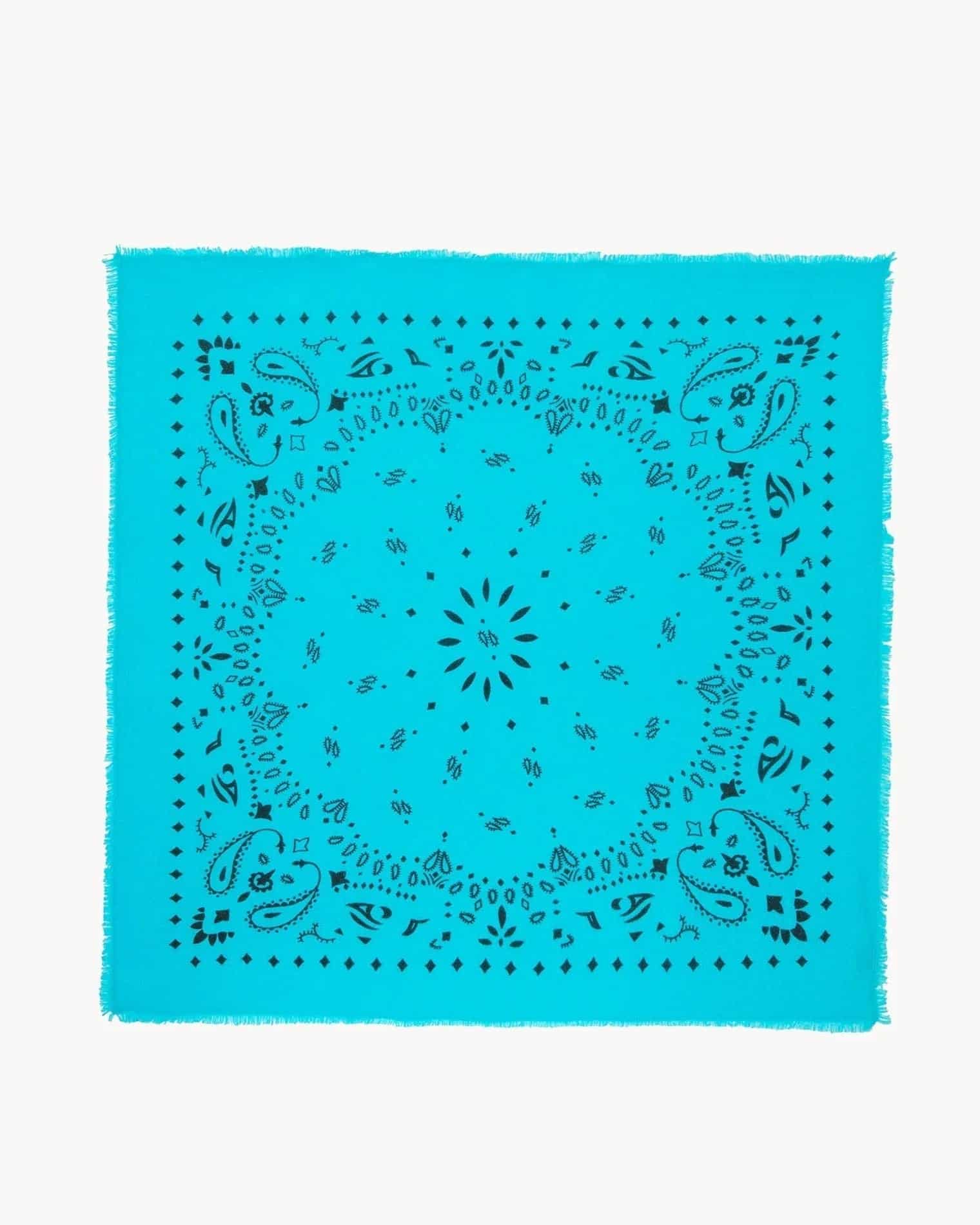 KUJTEN Bandana Hachiko Turquoise Blue – Bandana - Mind Türkiye