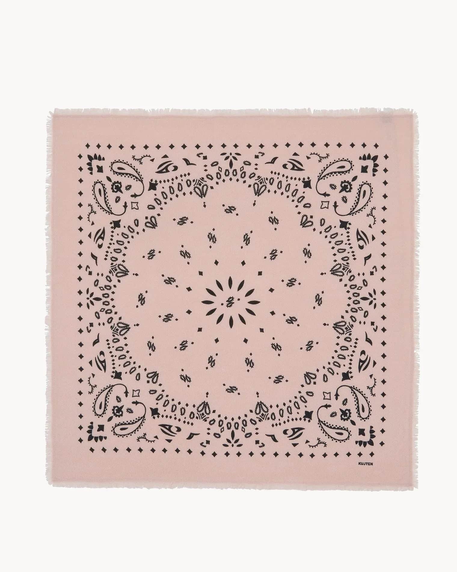 KUJTEN Bandana Hachiko Pastel Pink – Bandana