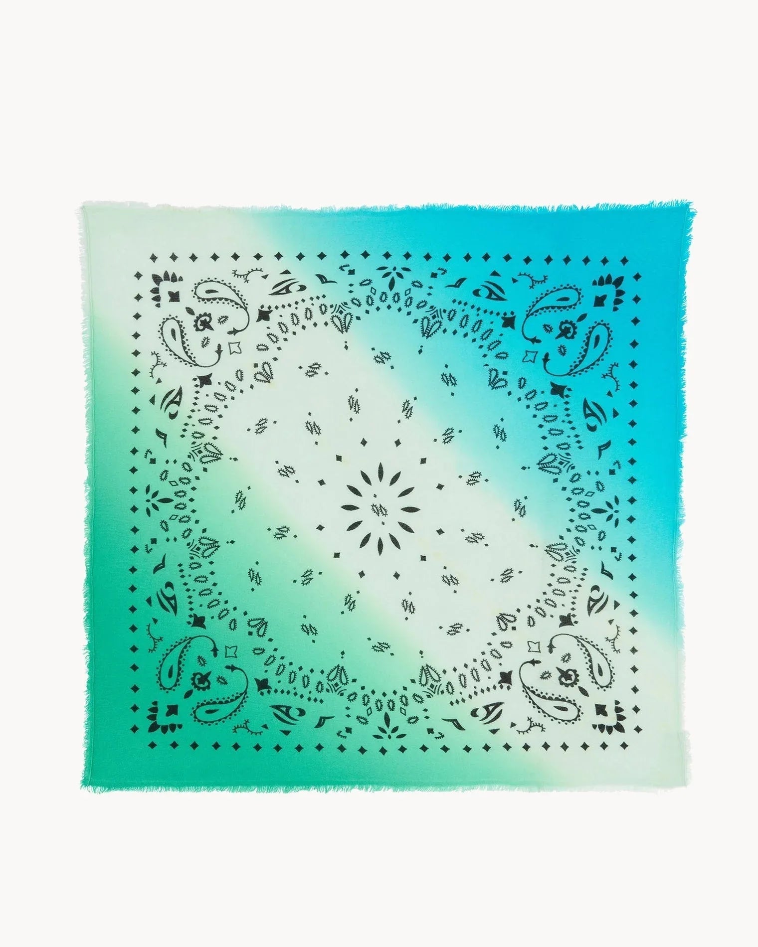 KUJTEN Bandana Hachiko Dip Dye Jade Green – Bandana