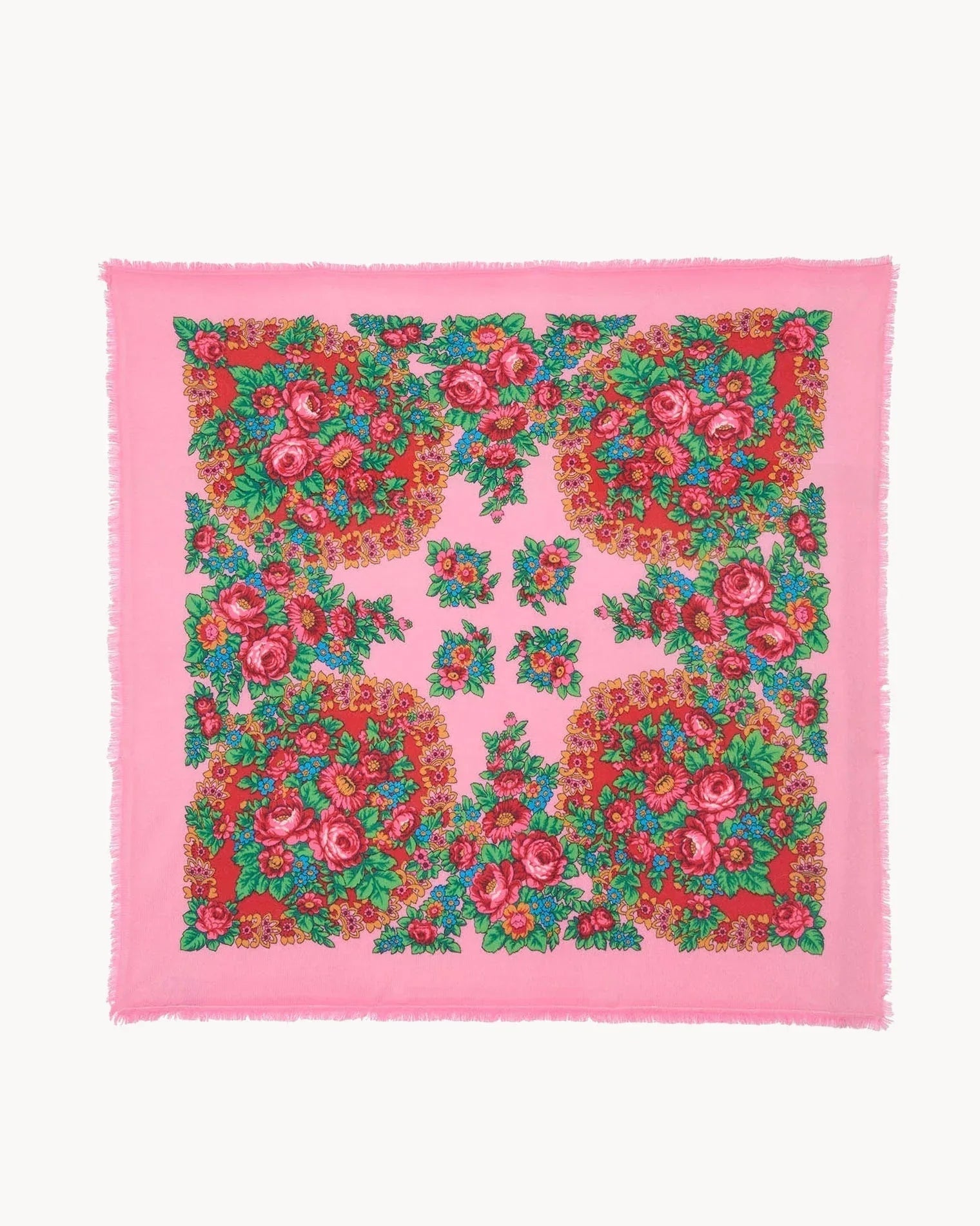 KUJTEN Bandana Hachiko Flower Candy Pink – Bandana