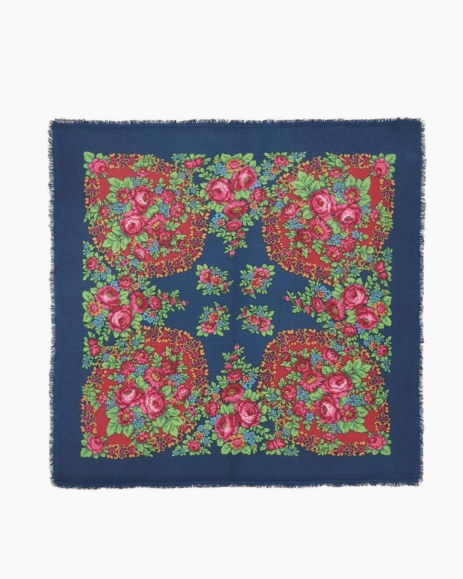 KUJTEN Bandana Hachiko Flower Caviar Blue – Bandana