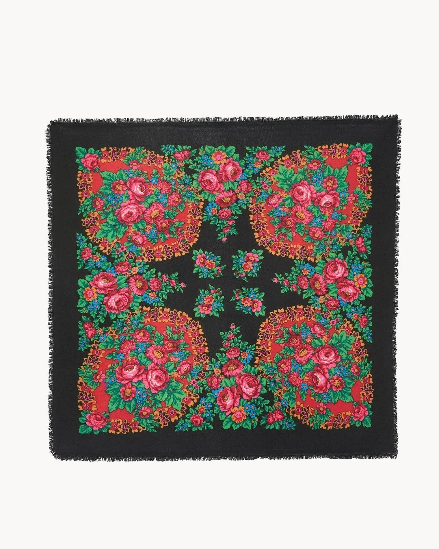 KUJTEN Bandana Hachiko Flower Black – Bandana
