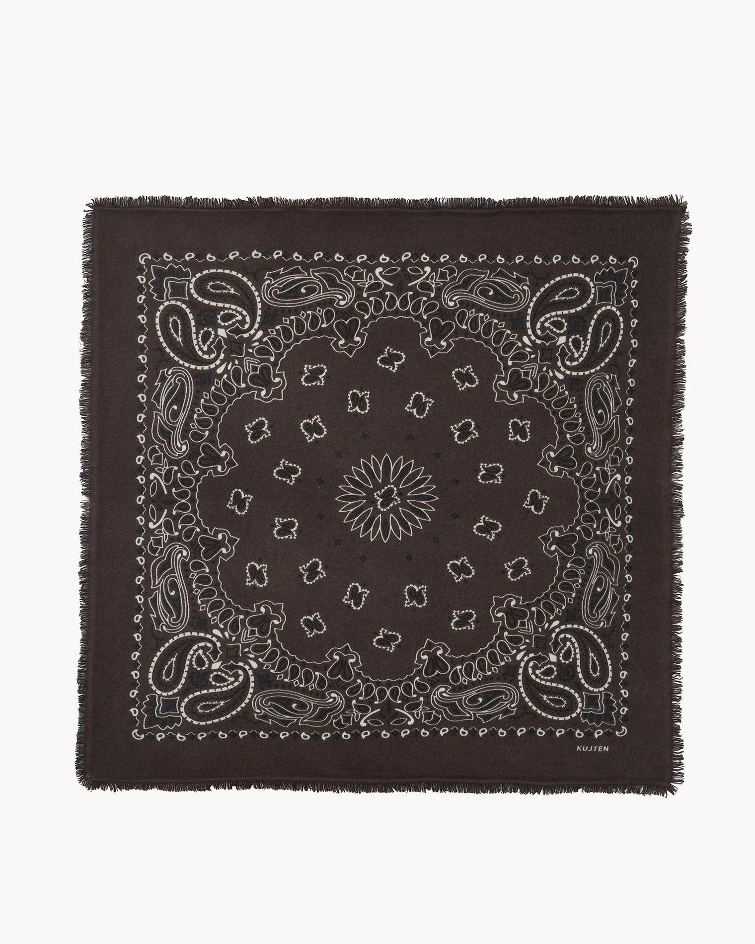 KUJTEN Large Bandana Hachiko Bico Brown – Bandana - Mind Türkiye