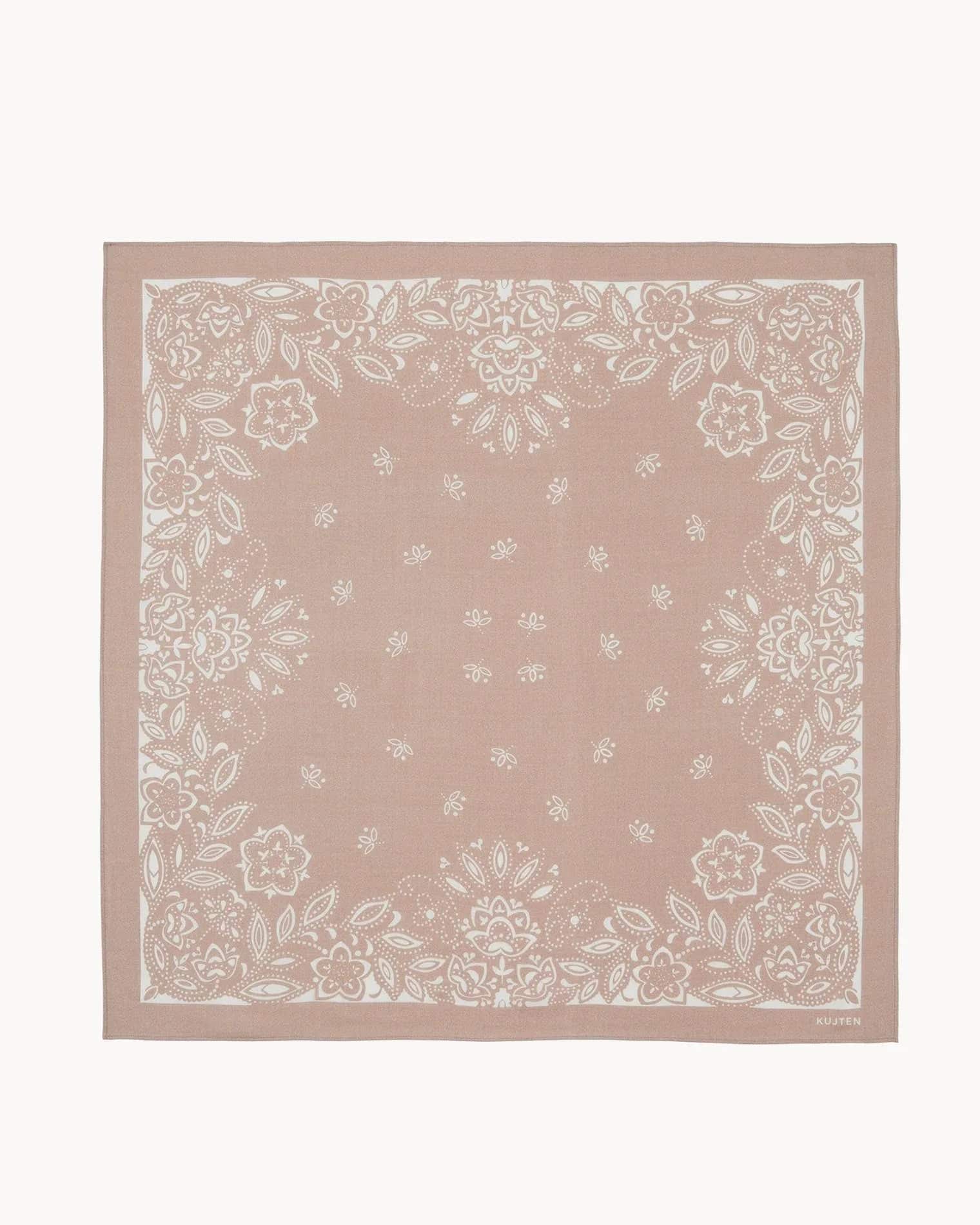 KUJTEN Large Bandana Helia Organic Beige – Bandana