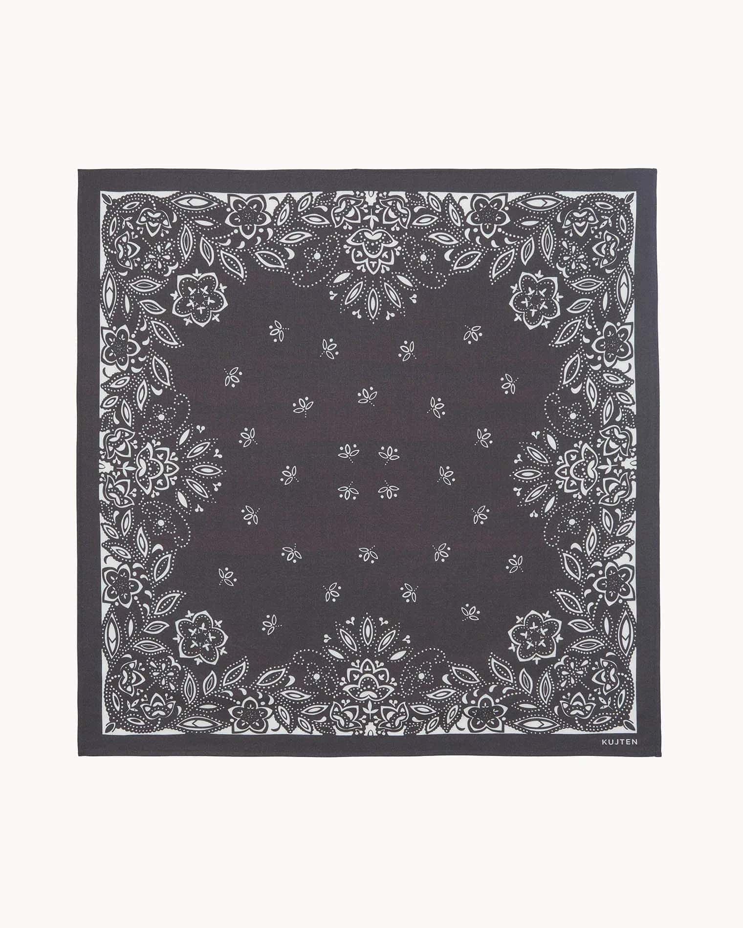 KUJTEN Large Bandana Helia Brown – Bandana - Mind Türkiye