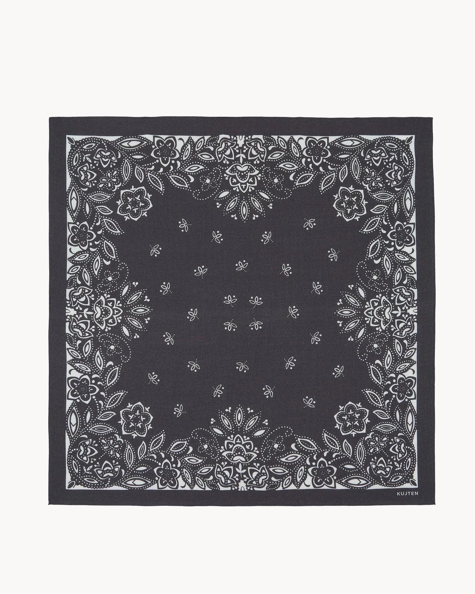 KUJTEN Large Bandana Helia Brown – Bandana