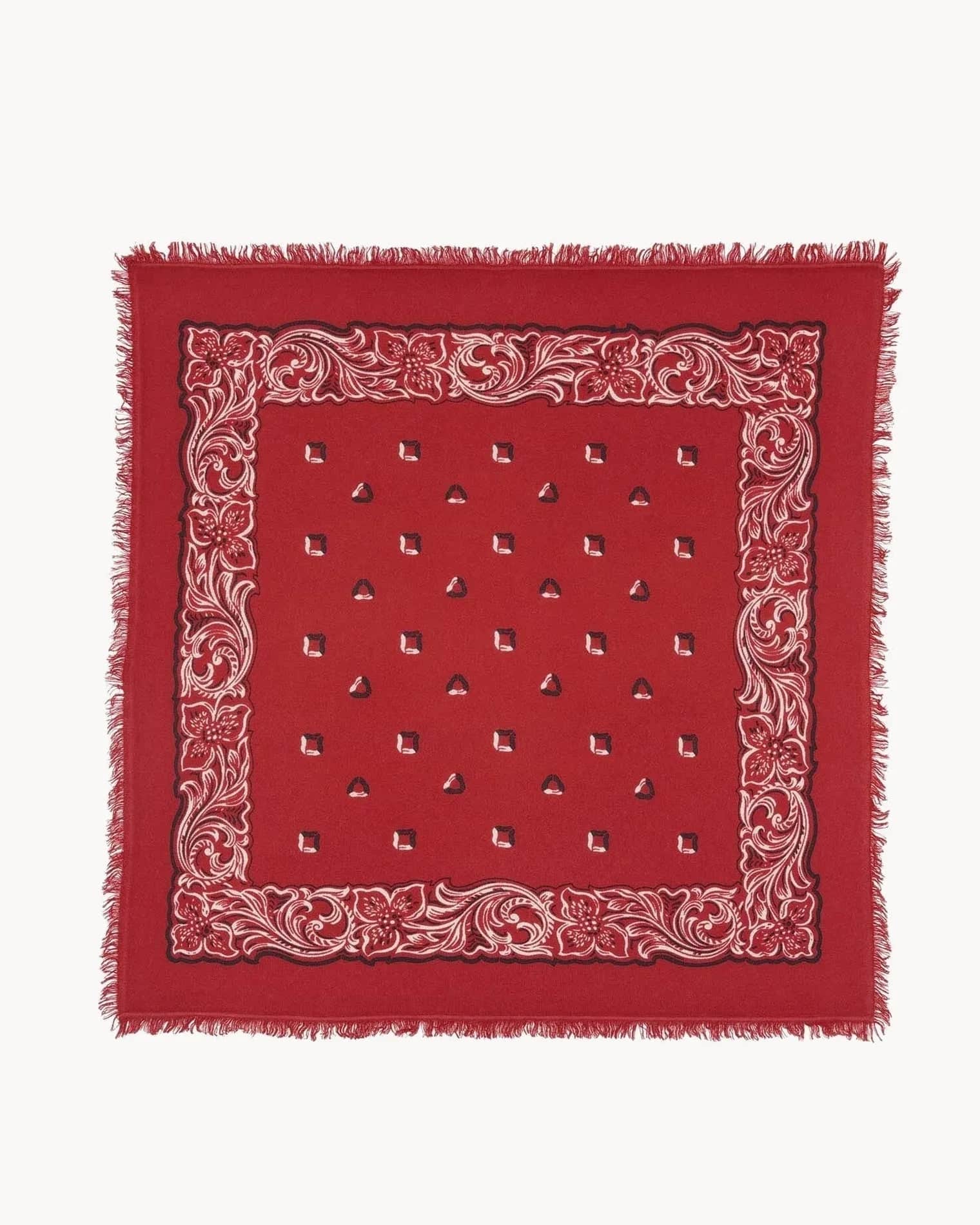 KUJTEN Large Bandana Hawai Red – Bandana - Mind Türkiye