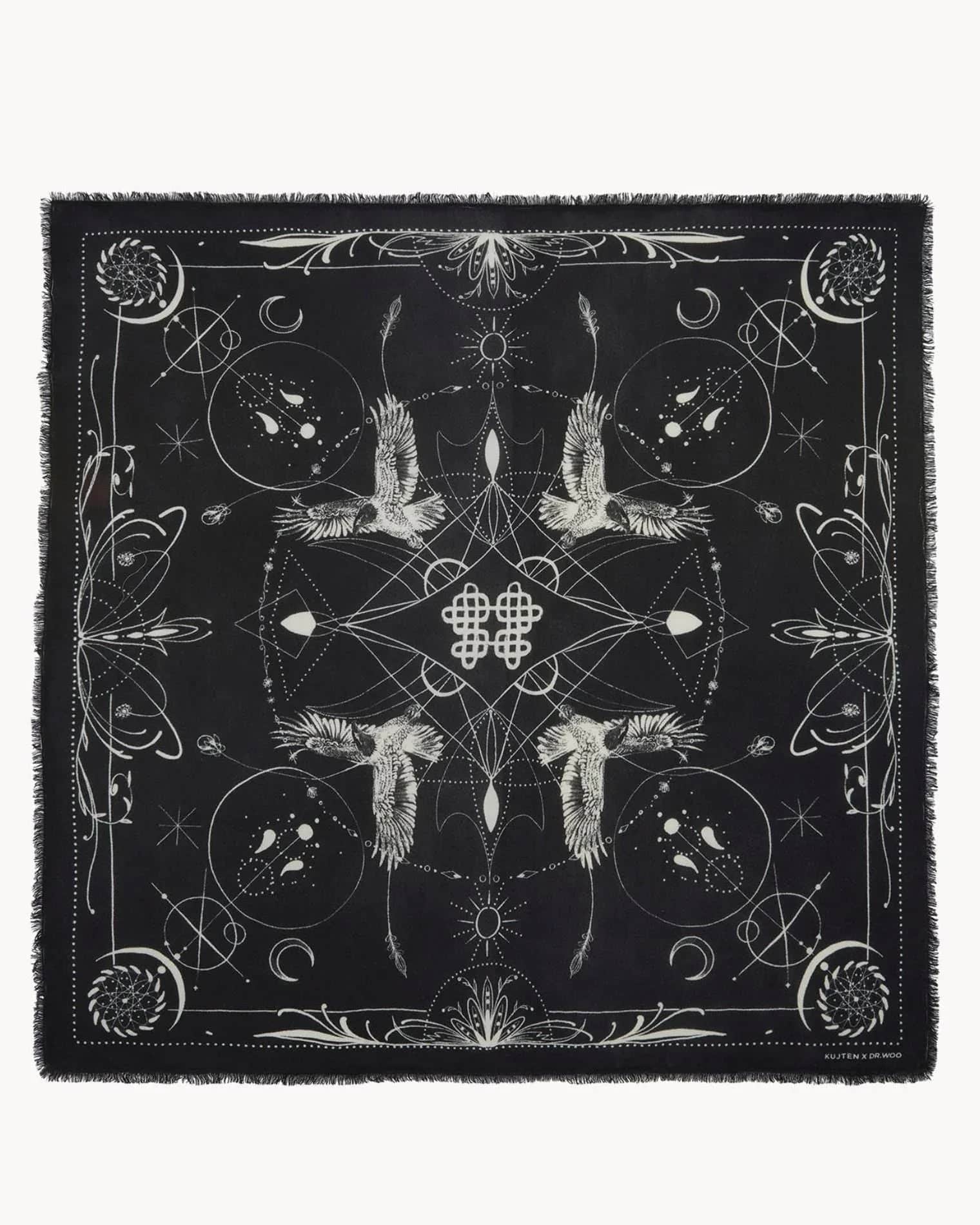 KUJTEN Large Bandana Loki Black – Bandana - Mind Türkiye