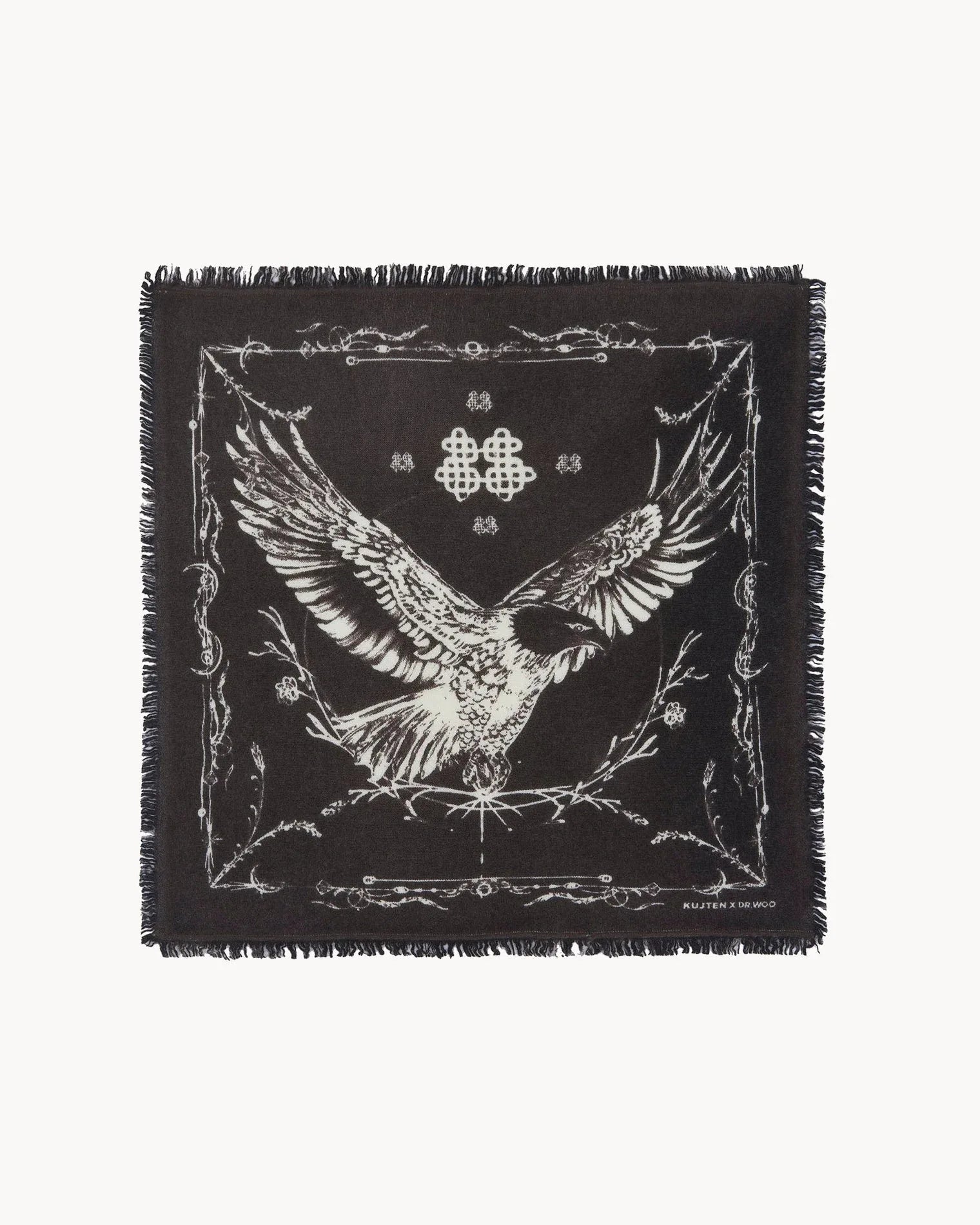 KUJTEN Small Bandana Hilo Brown – Bandana - Mind Türkiye