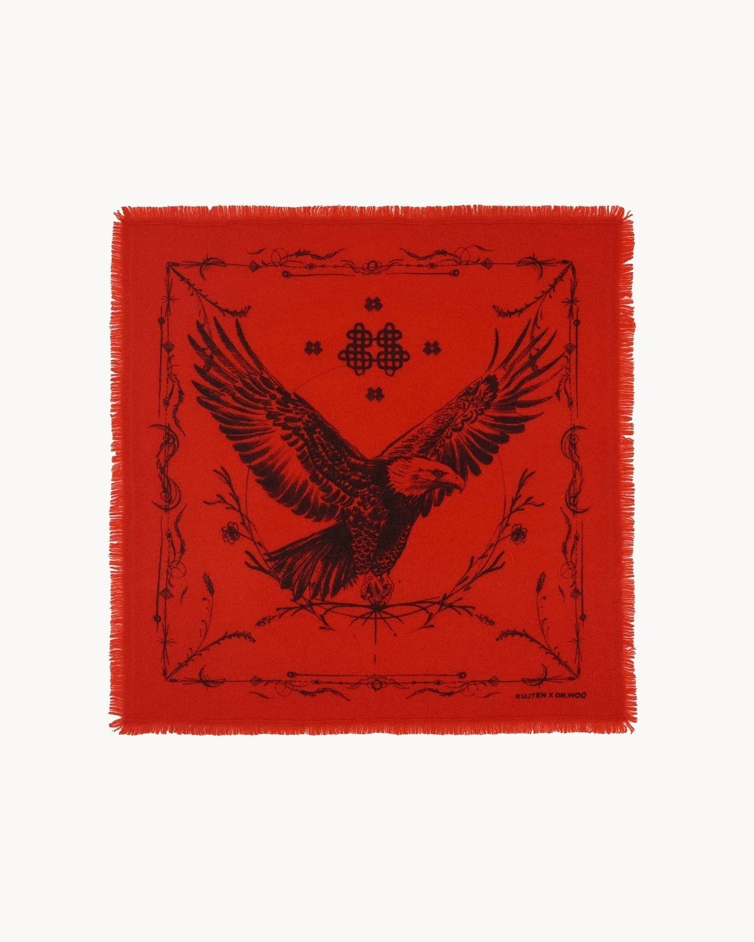 KUJTEN Small Bandana Hilo Red Orange – Bandana - Mind Türkiye