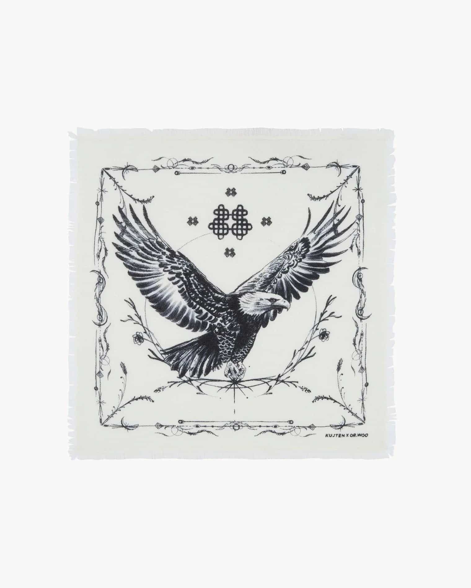 KUJTEN Small Bandana Hilo White – Bandana - Mind Türkiye