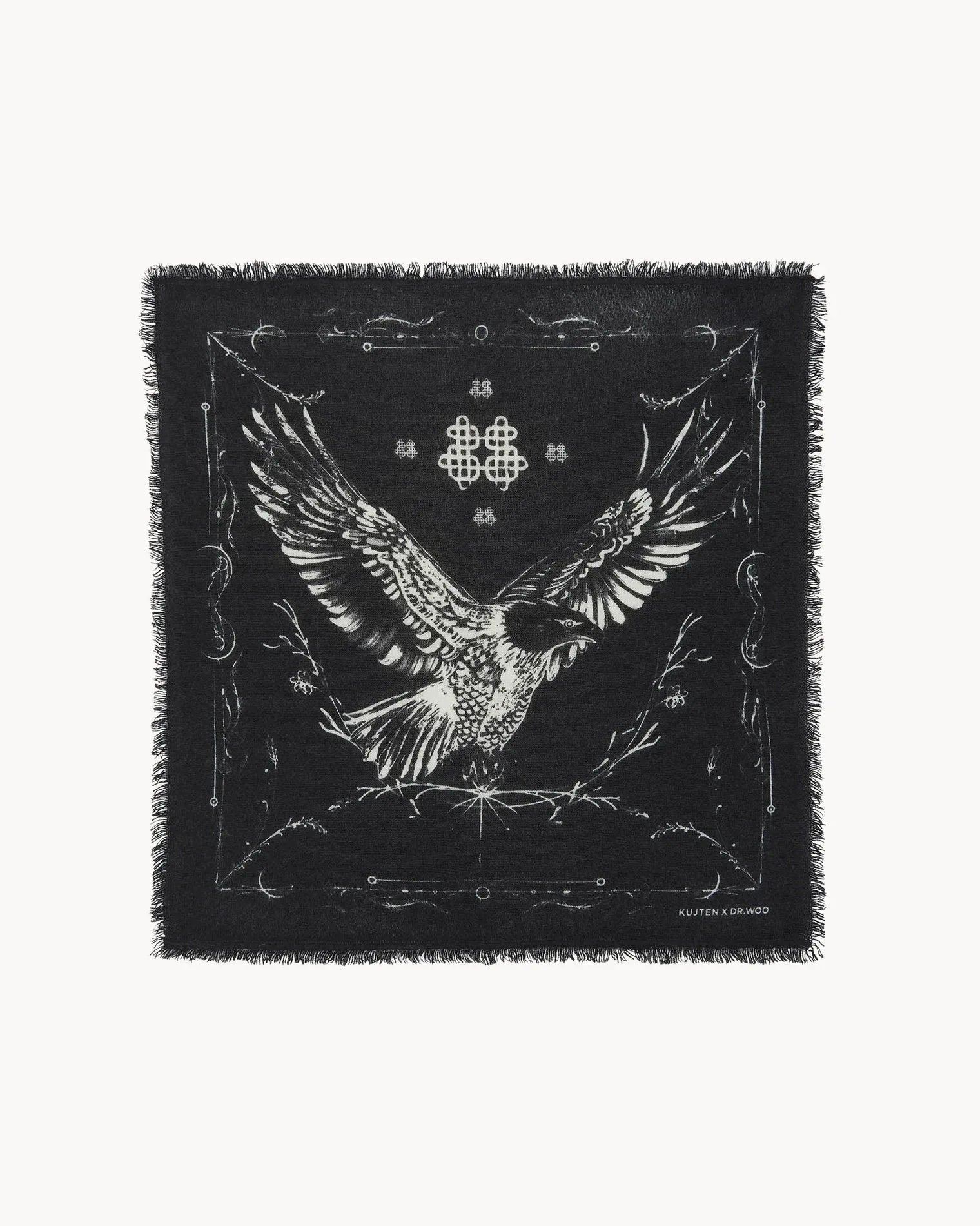 KUJTEN Small Bandana Hilo Black – Bandana - Mind Türkiye