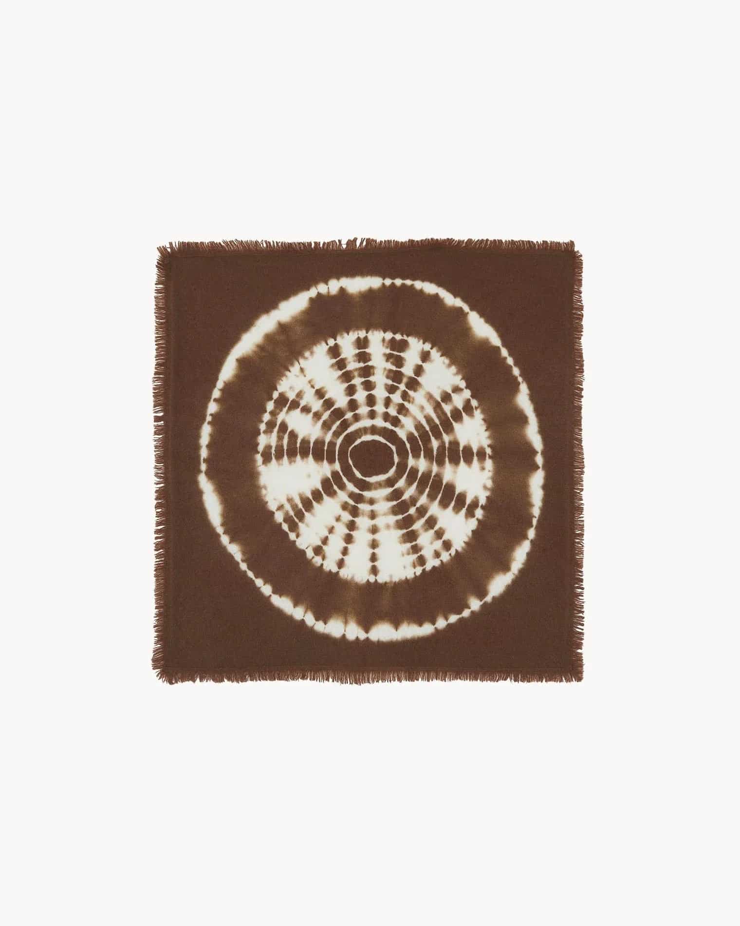 KUJTEN Small Bandana Hachi Circle Spicy Brown – Bandana - Mind Türkiye