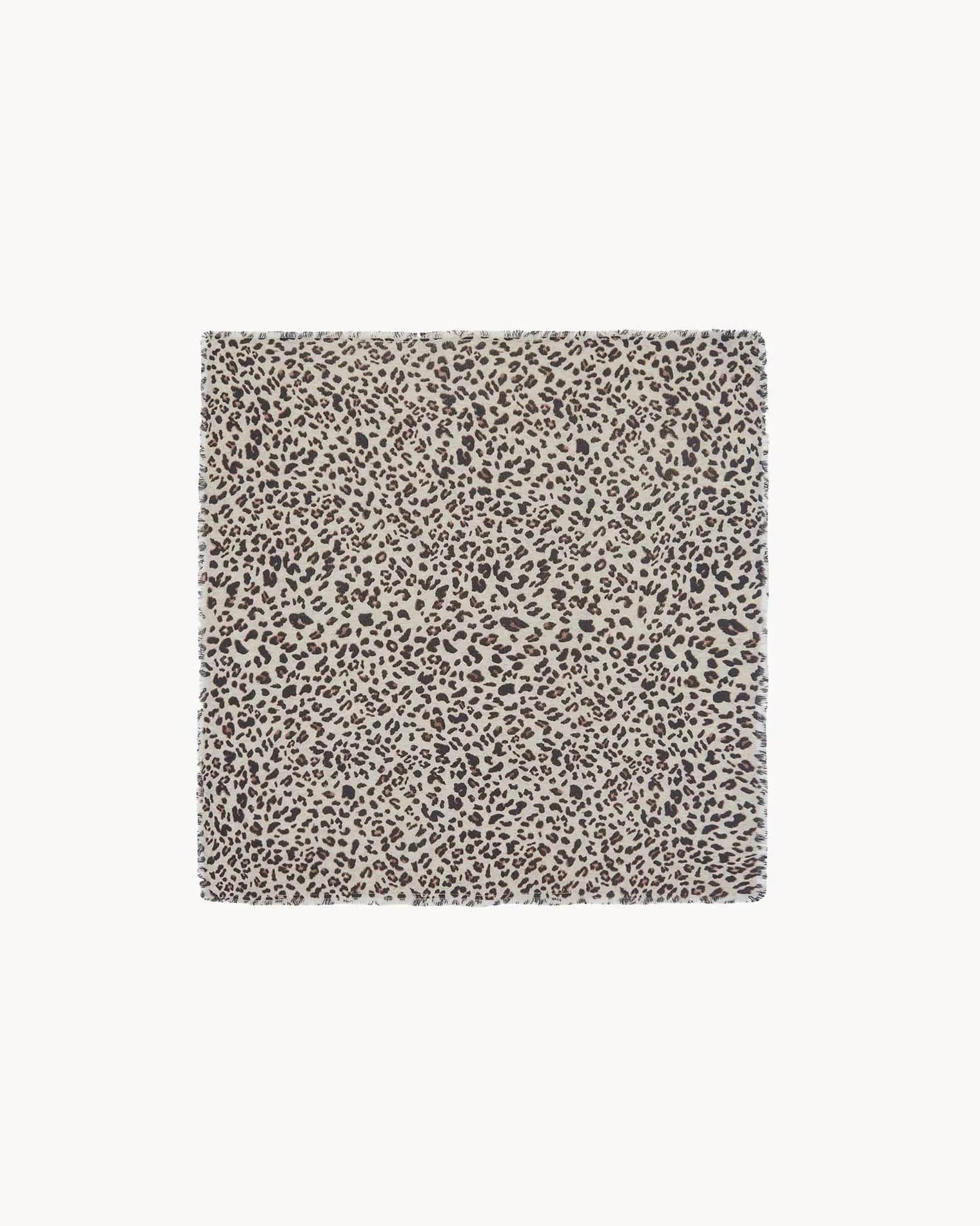 KUJTEN Petit Bandana Hachi Leopard Avoine – Bandana