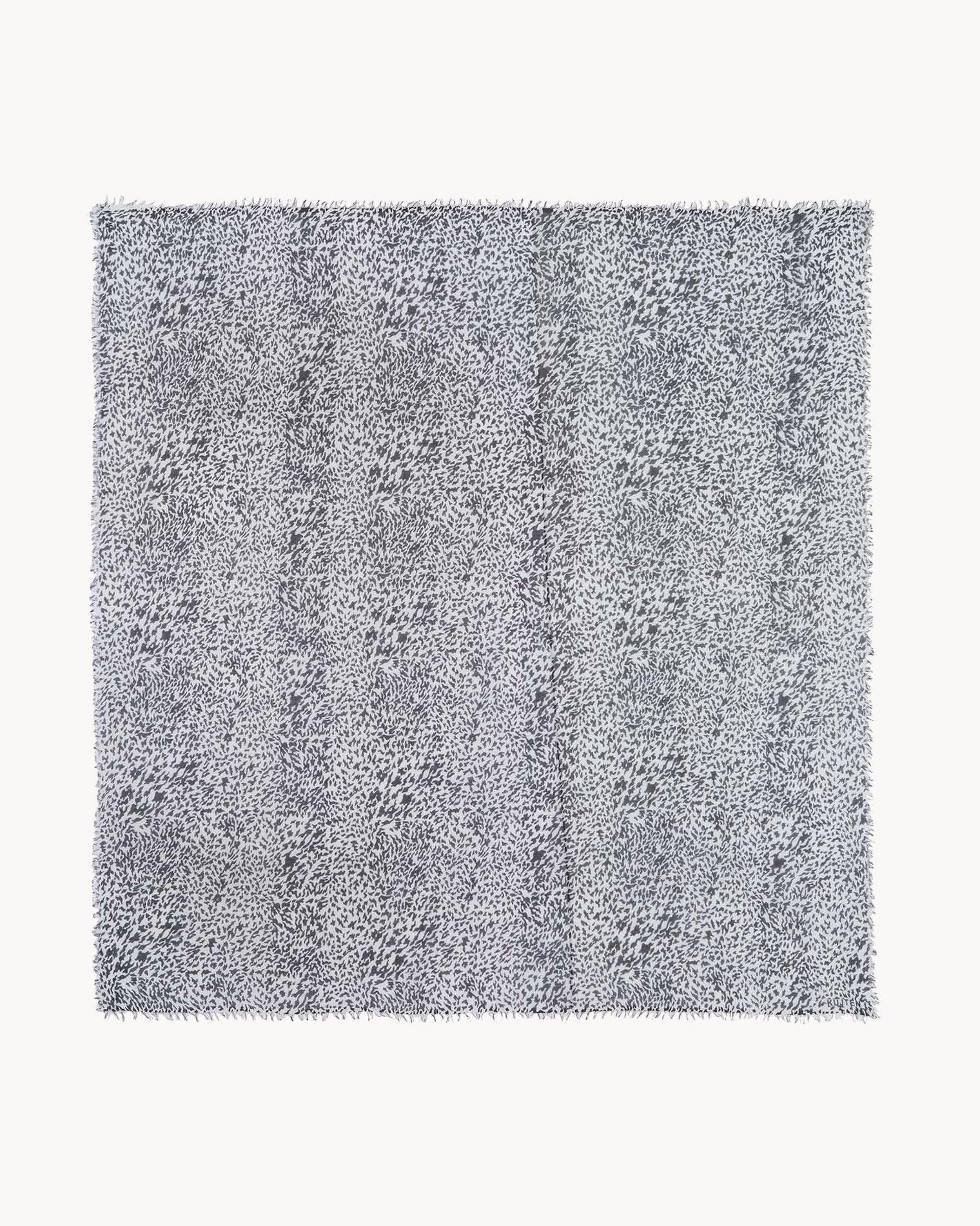 KUJTEN Bandana Effy Animal Anthracite Grey Leopard – Bandana