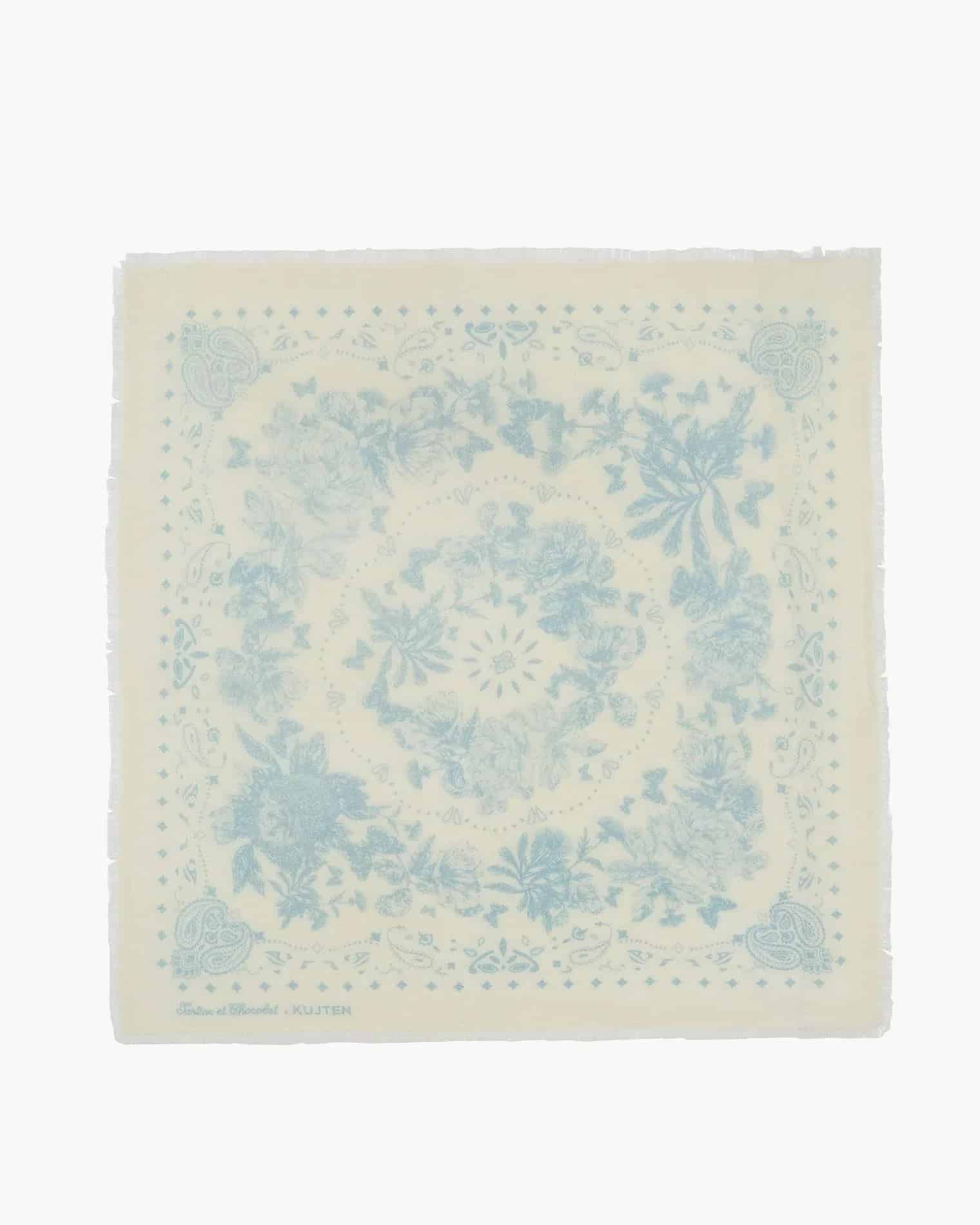 KUJTEN Large Bandana Camille Blue – Bandana - Mind Türkiye