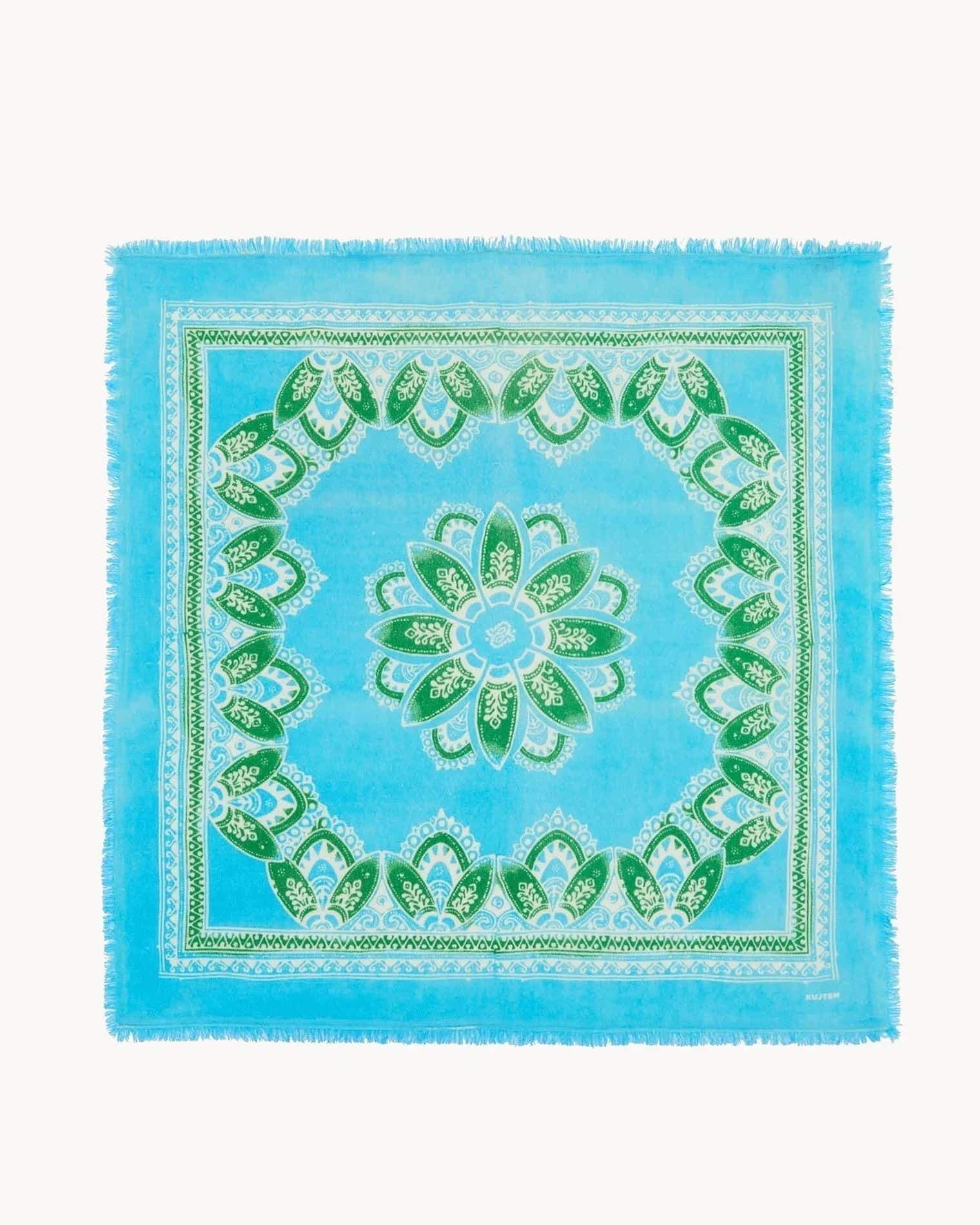 KUJTEN Bandana Hachiko Africa Glacier Blue – Bandana