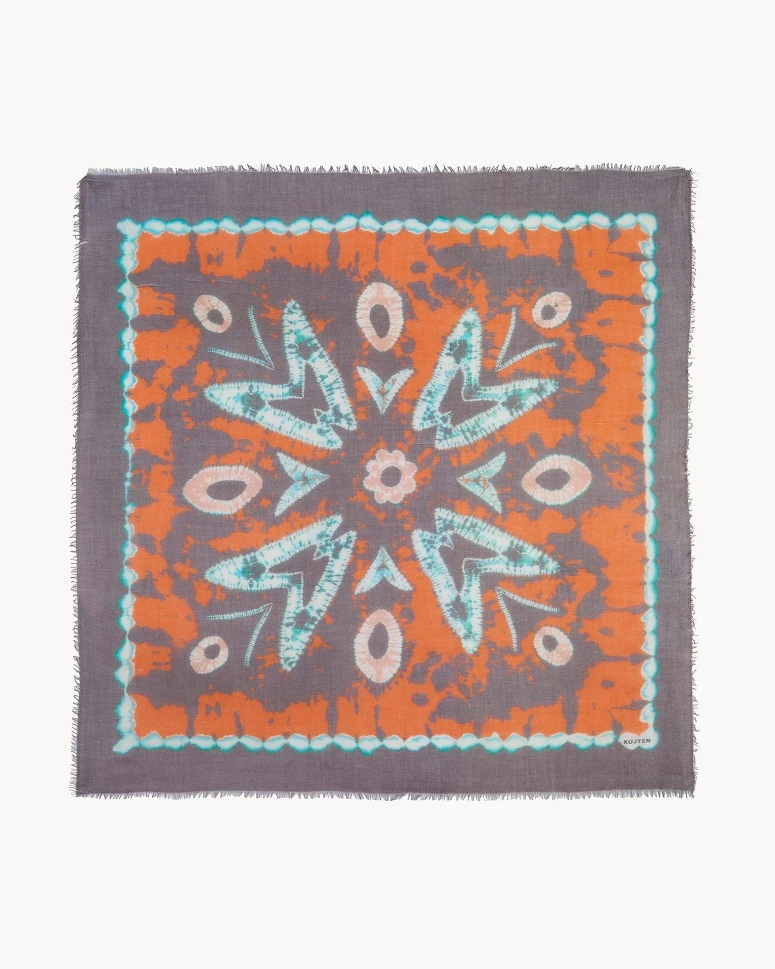 KUJTEN Bandana Effy Africa Burgundy – Bandana