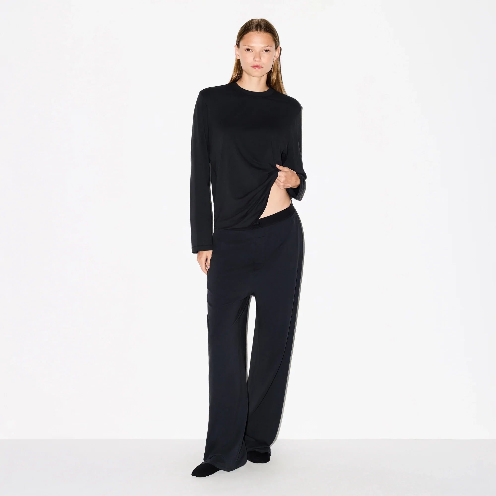 SKIMS BOYFRIEND LOOSE PANT | ONYX - Mind Türkiye