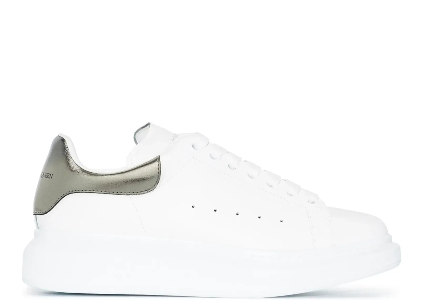 Alexander McQueen Oversized White Metallic (W) - Mind Türkiye