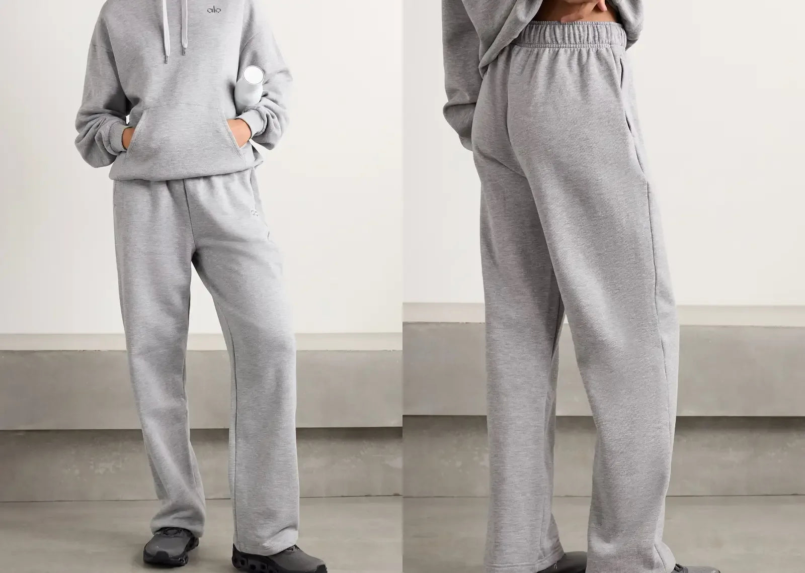 Alo Yoga Accolade Straight Leg Sweatpant Gray - Mind Türkiye