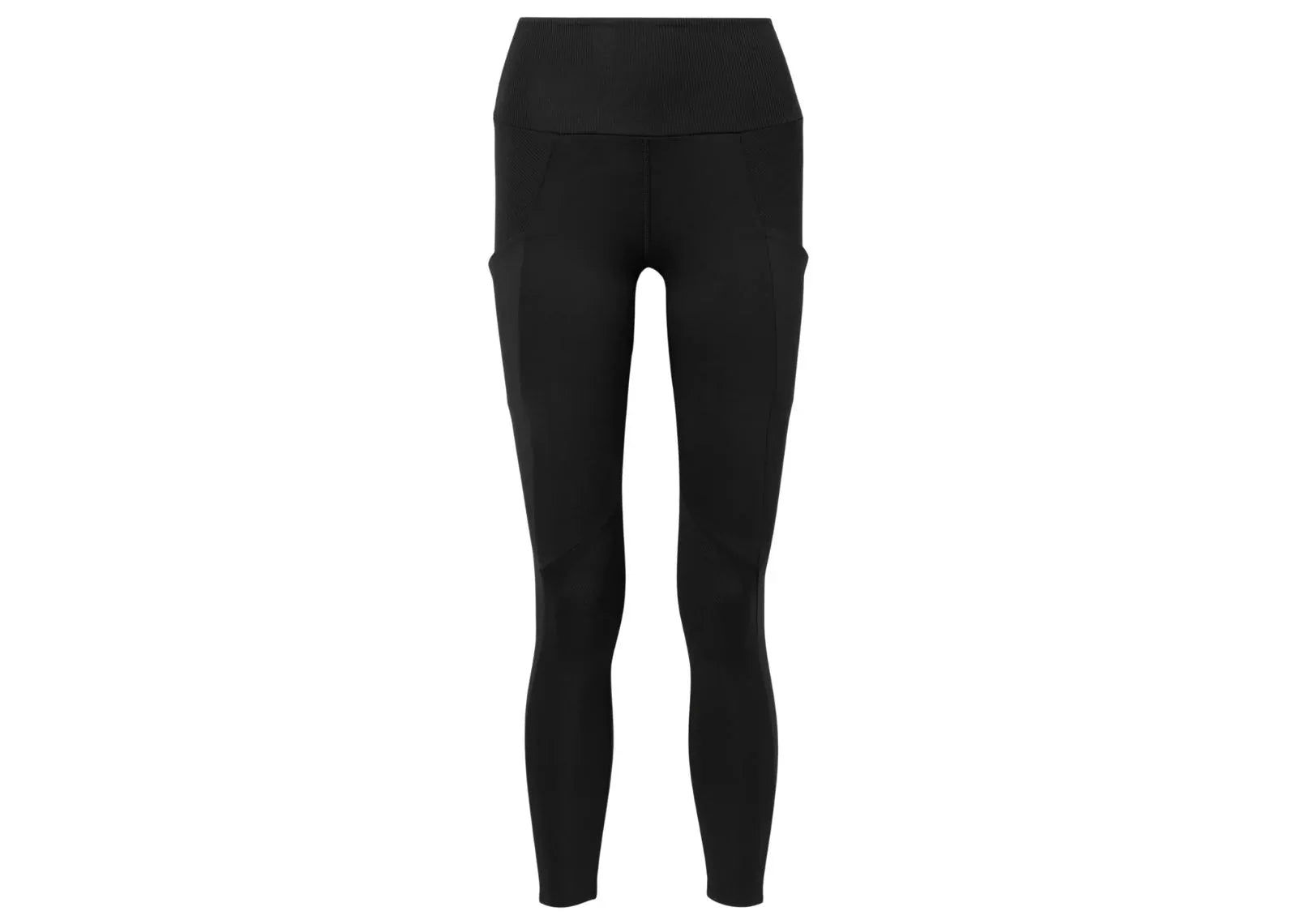 Alo Yoga Airlift Ribbed Stretch 7/8 Leggings Black - Mind Türkiye