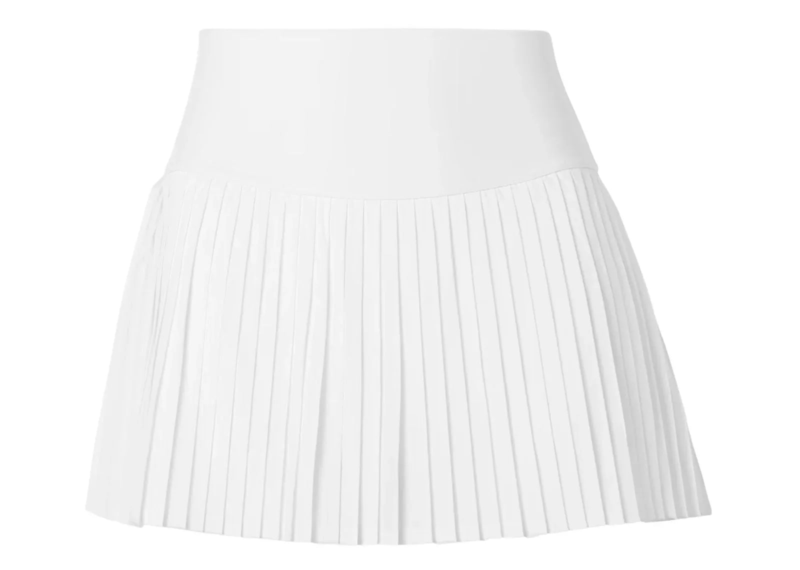 Alo Yoga Grand Slam Pleated Airlift Tennis Skirt White - Mind Türkiye