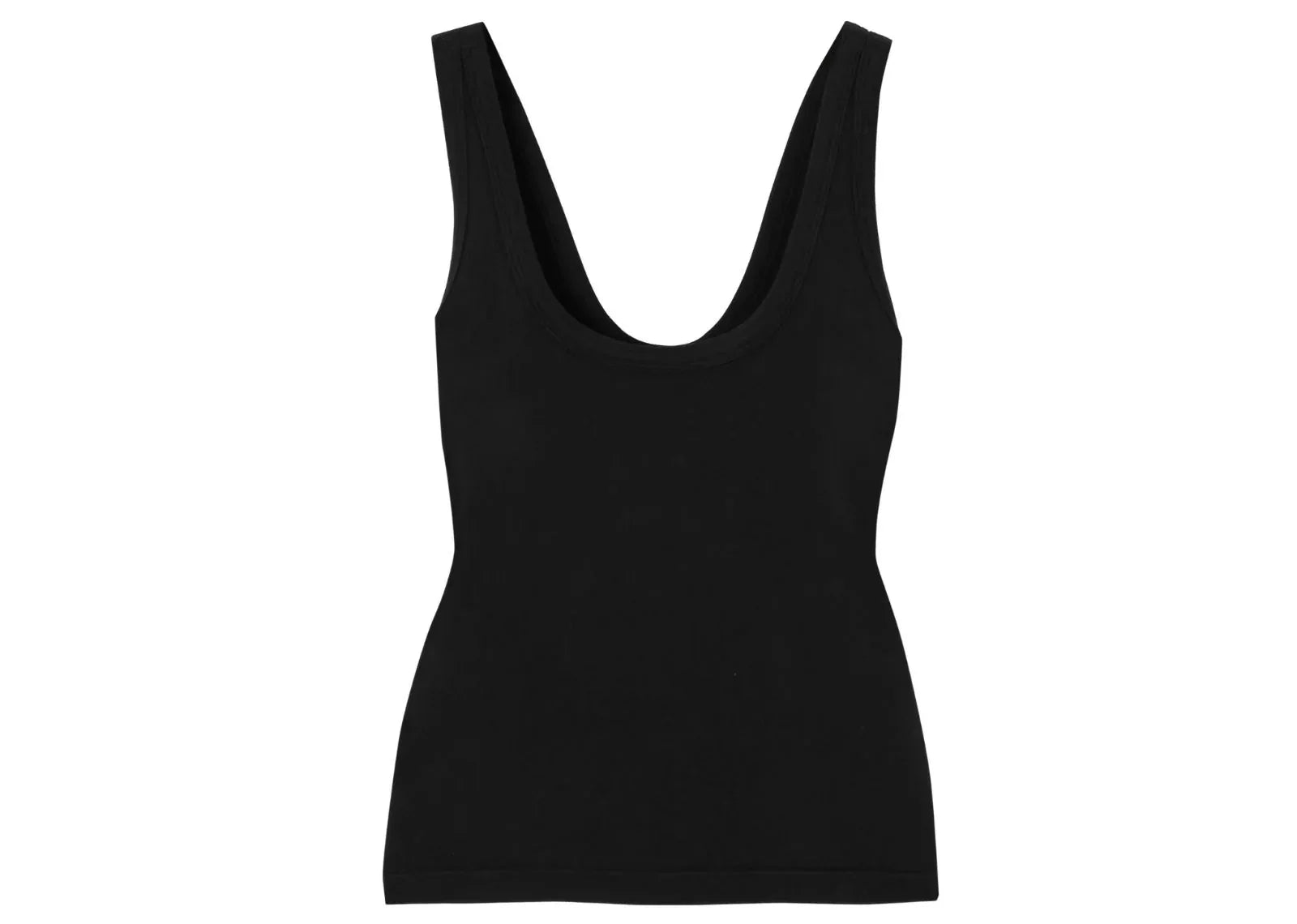 Alo Yoga Seamless Cotton-Blend Tank Top Black - Mind Türkiye