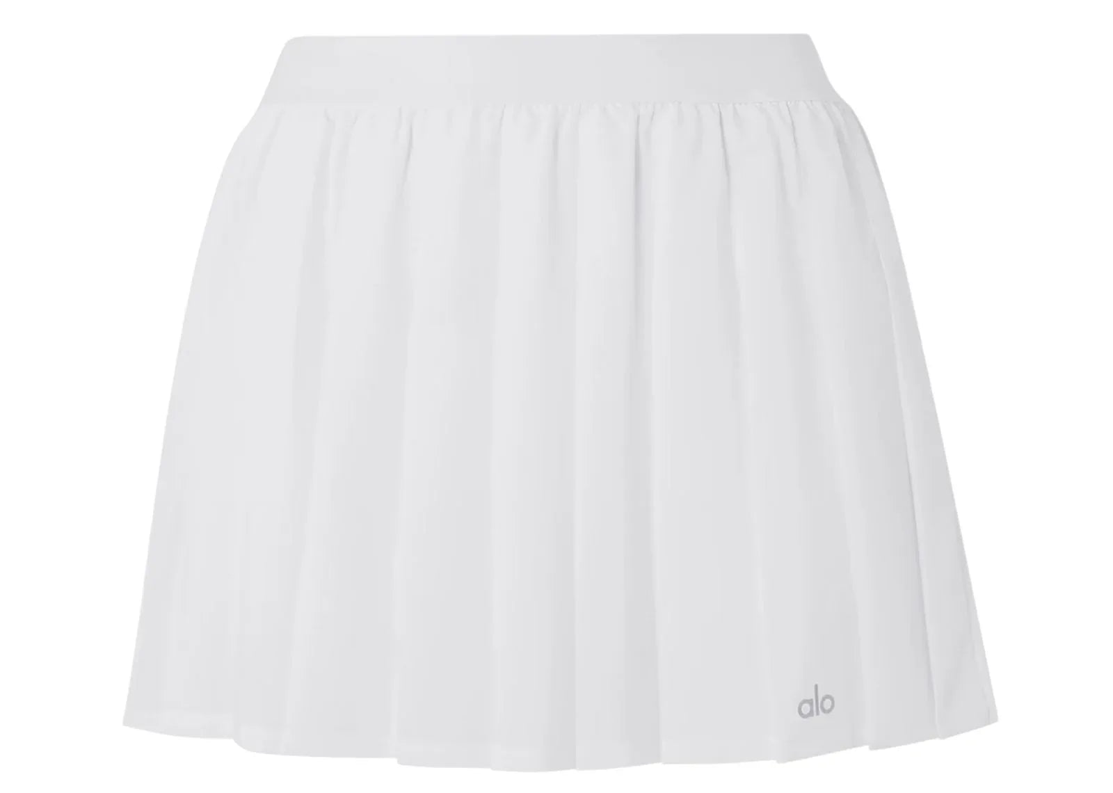 Alo Yoga Varsity Pleated Tennis Skirt White - Mind Türkiye