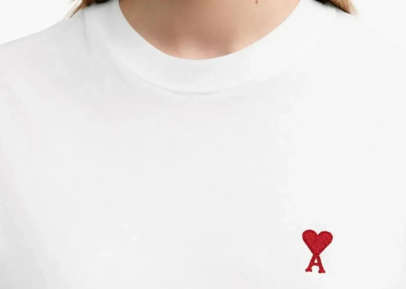 Ami Paris Ami De Coeur T-Shirt White (2025) - Mind Türkiye