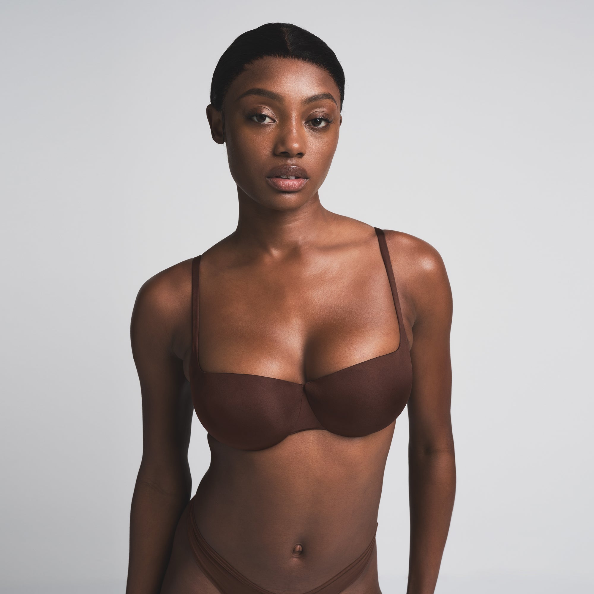 SKIMS ULTIMATE BALCONETTE PUSH-UP BRA | COCOA - Mind Türkiye
