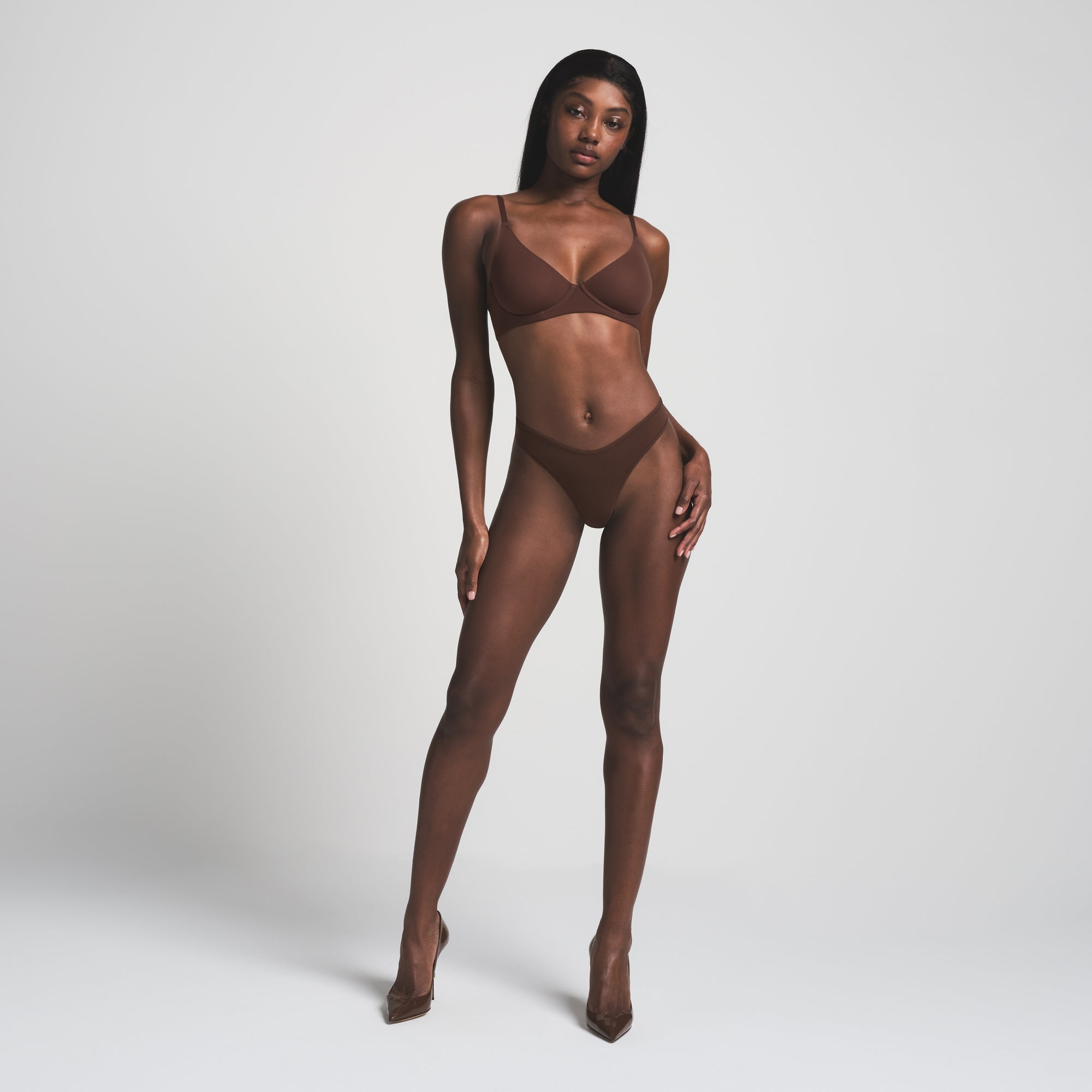 SKIMS FITS EVERYBODY UNLINED DEMI BRA | COCOA - Mind Türkiye