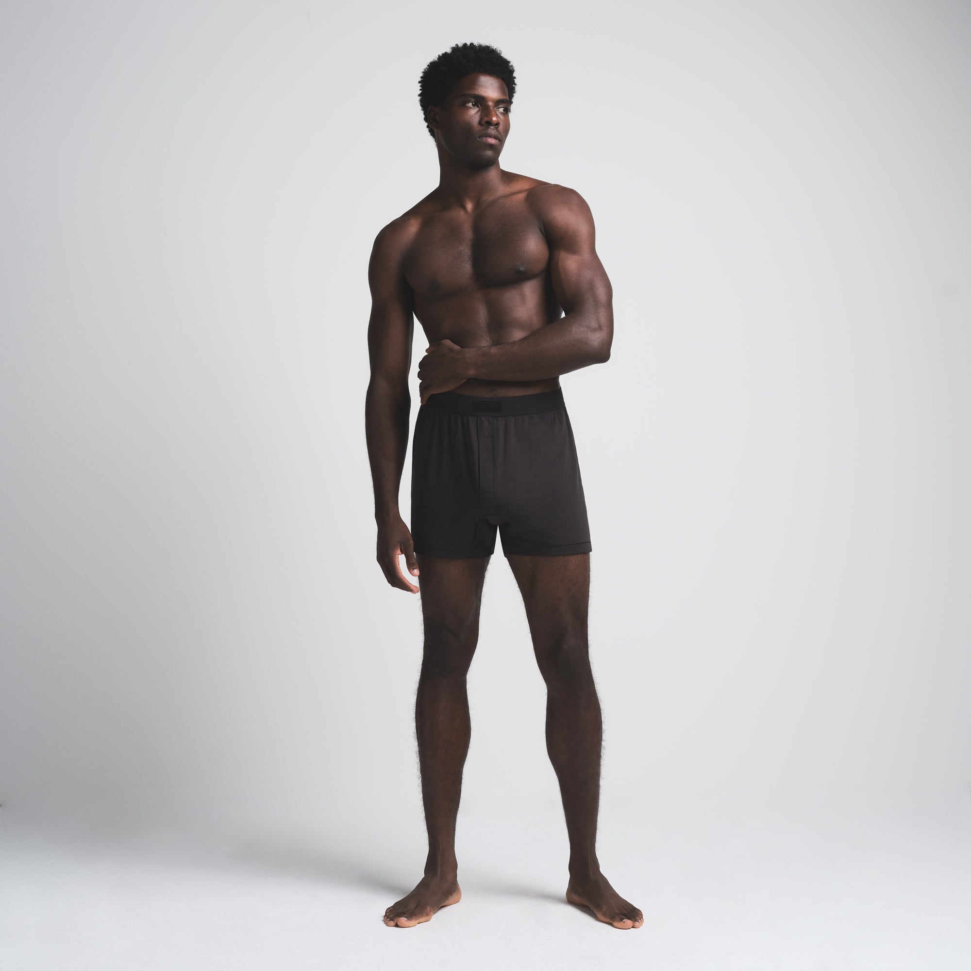 SKIMS COTTON MENS KNIT BOXER | ONYX - Mind Türkiye