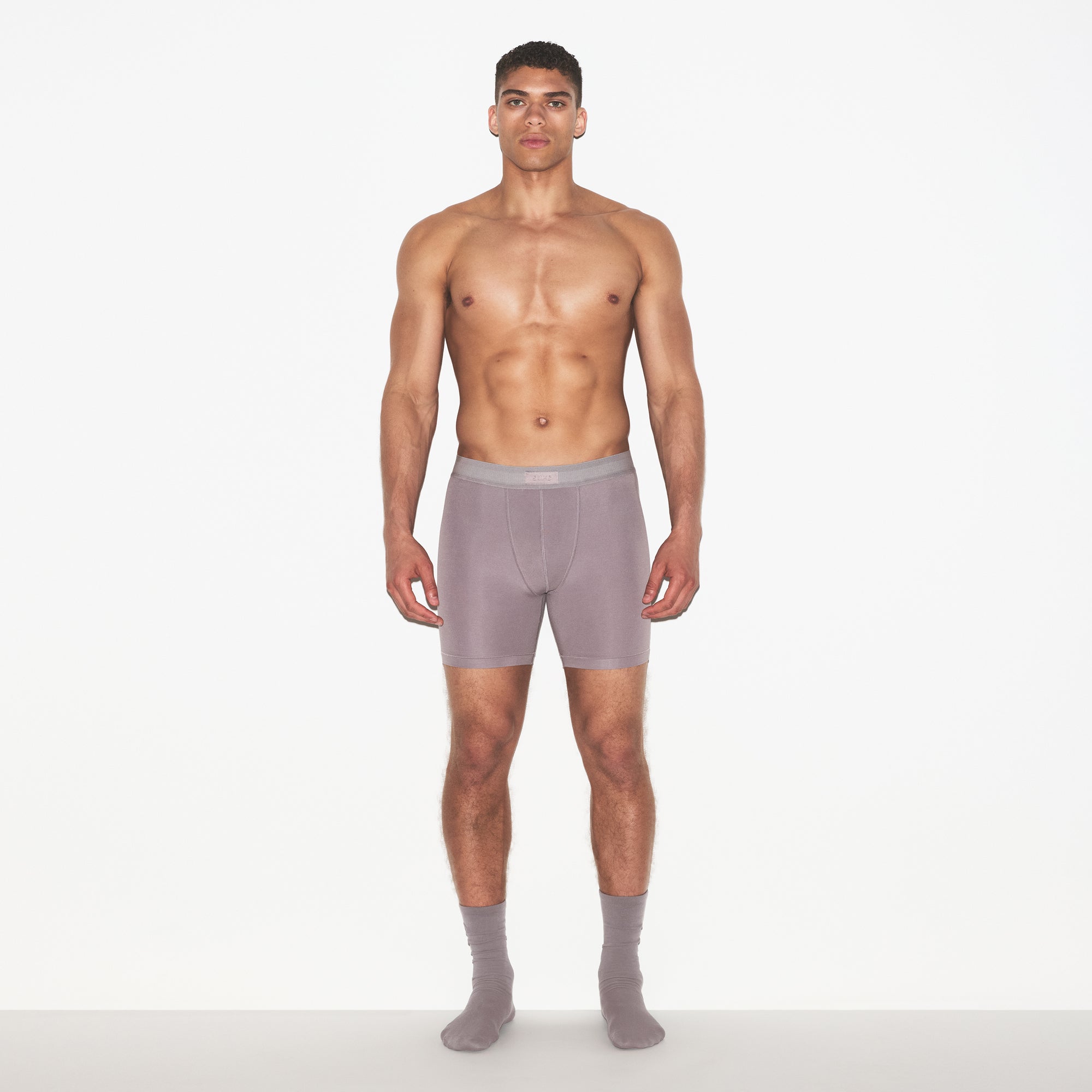 SKIMS COTTON MENS 5″ BOXER BRIEF | ZINC - Mind Türkiye