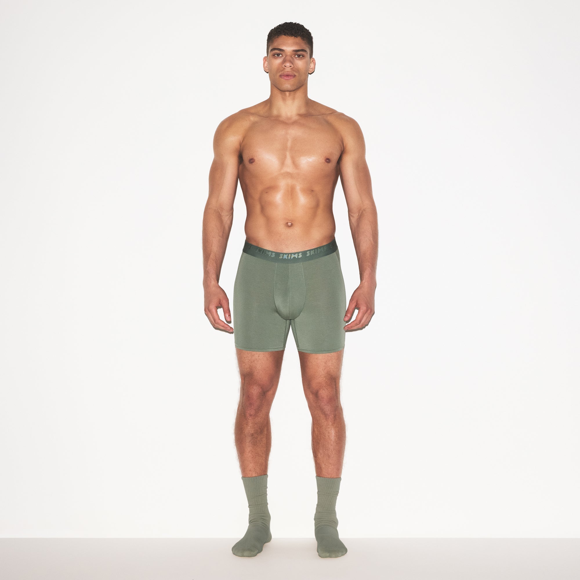 SKIMS STRETCH MENS 5″ BOXER BRIEF 3-PACK | LAUREL MULTI - Mind Türkiye