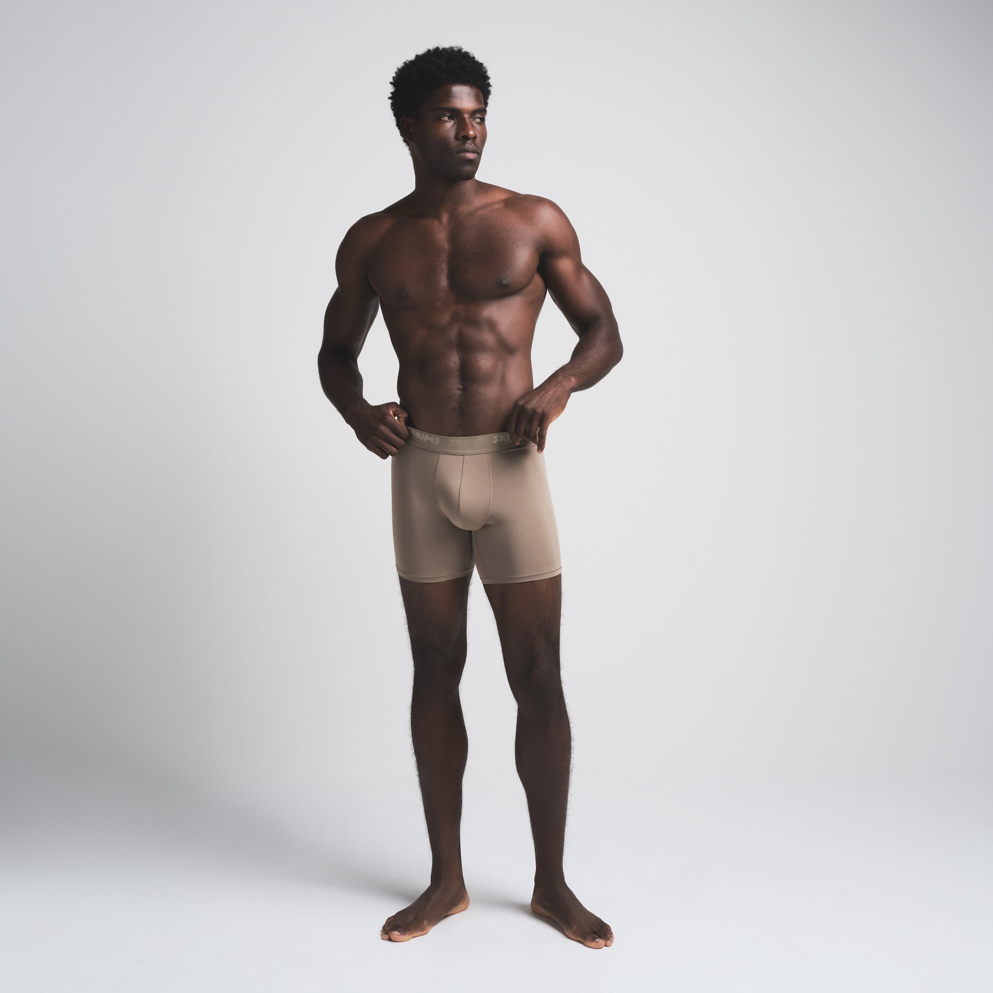 SKIMS STRETCH MENS 5″ BOXER BRIEF 5-PACK | COCOA MULTI - Mind Türkiye