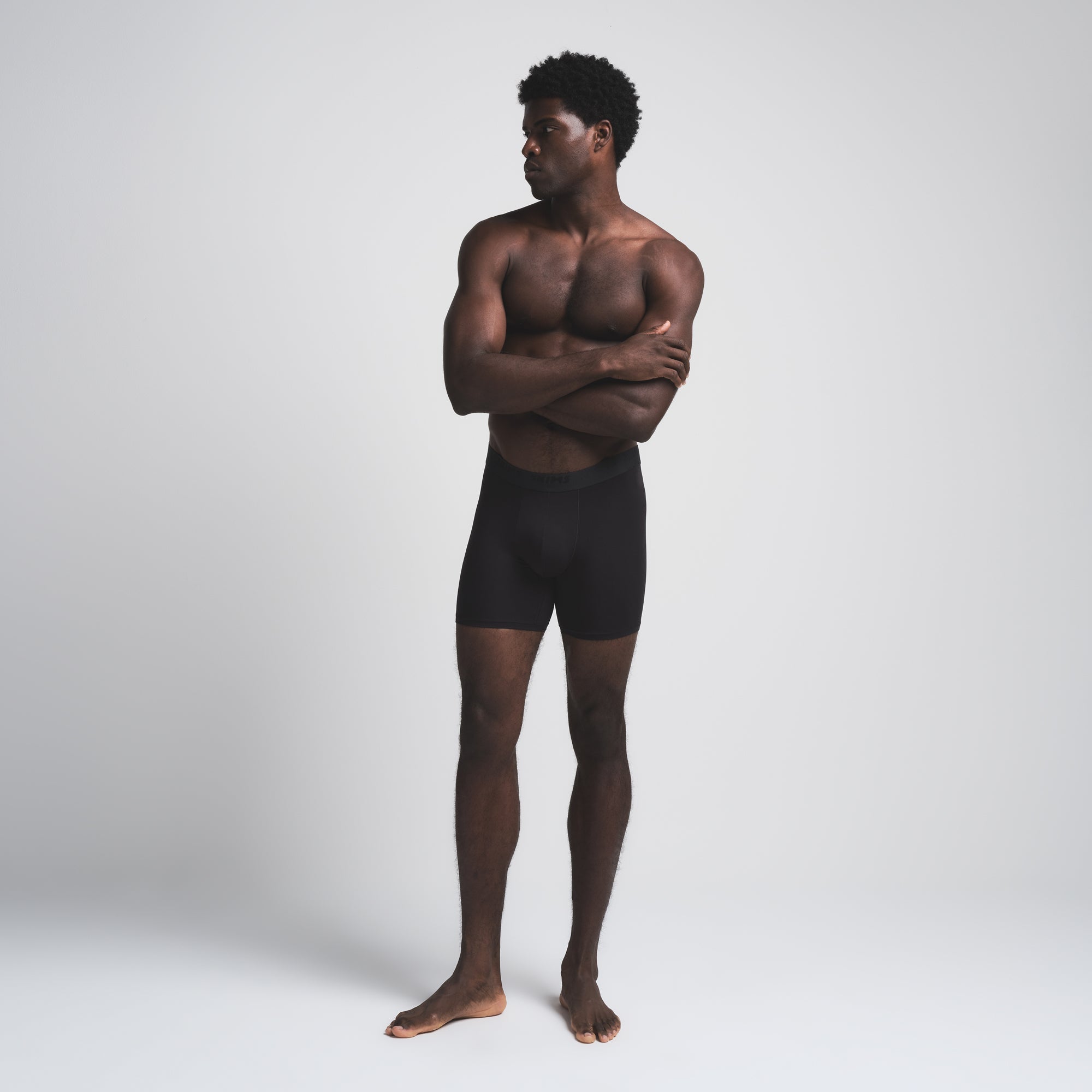 SKIMS STRETCH MENS 5″ BOXER BRIEF 5-PACK | OBSIDIAN - Mind Türkiye